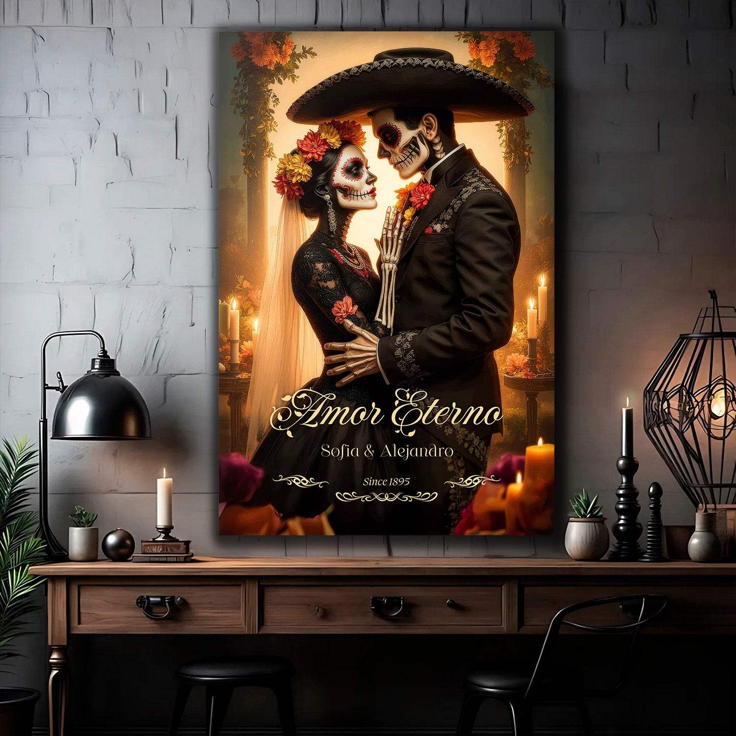 Personalized Eternal Love Halloween Sign - Image 5