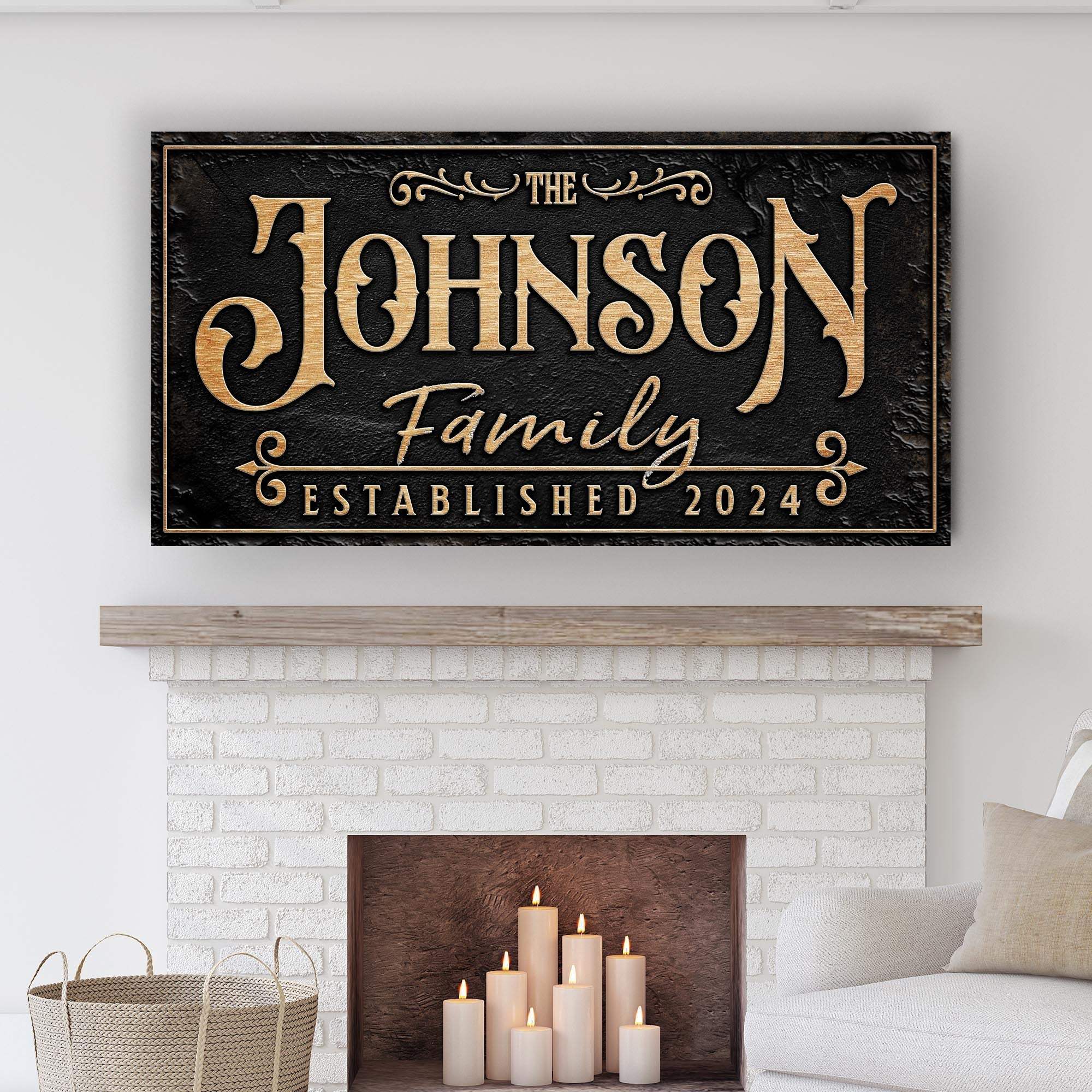 Personalized Family Sign X - Image 2