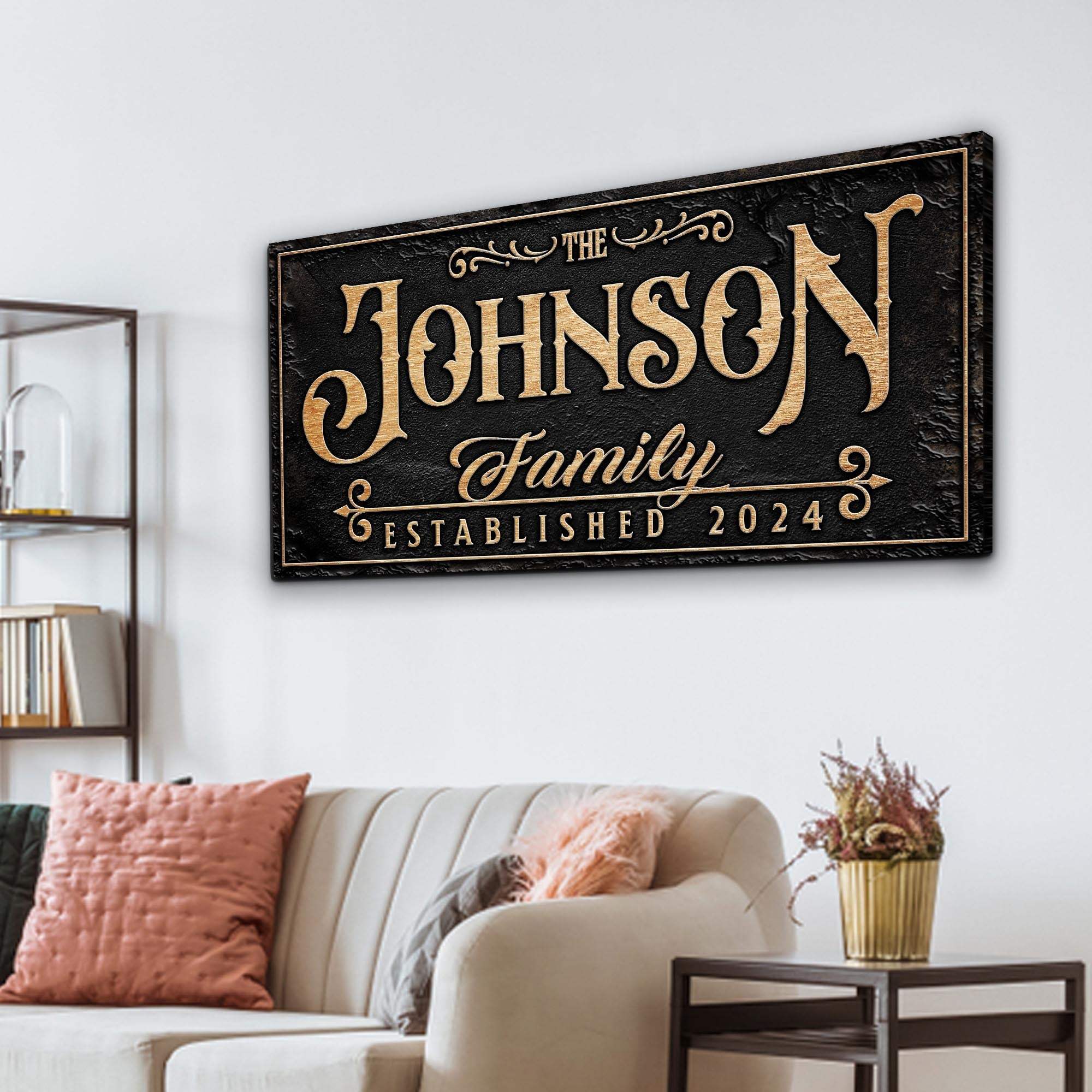 Personalized Family Sign X - Image 3