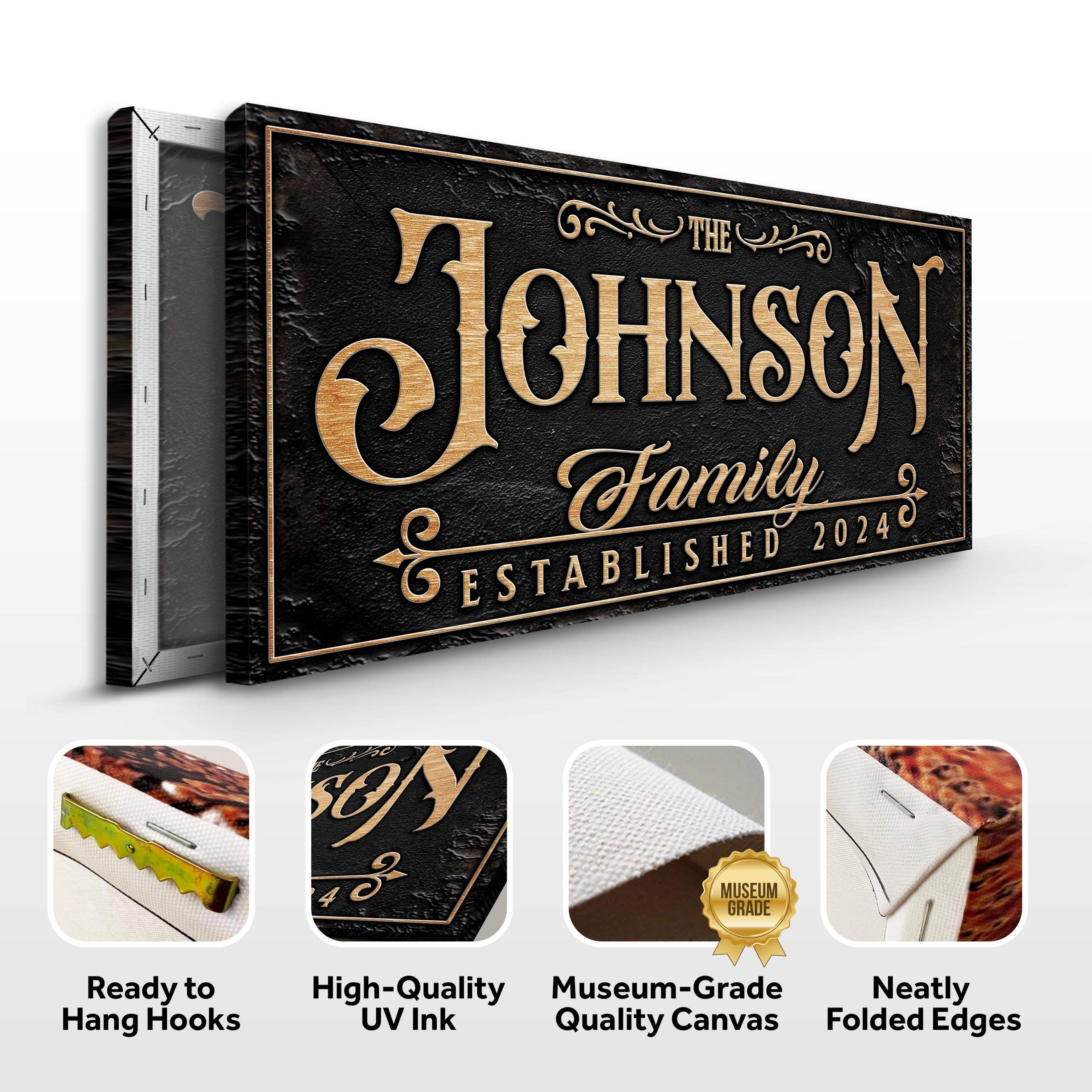 Personalized Family Sign X - Image 5