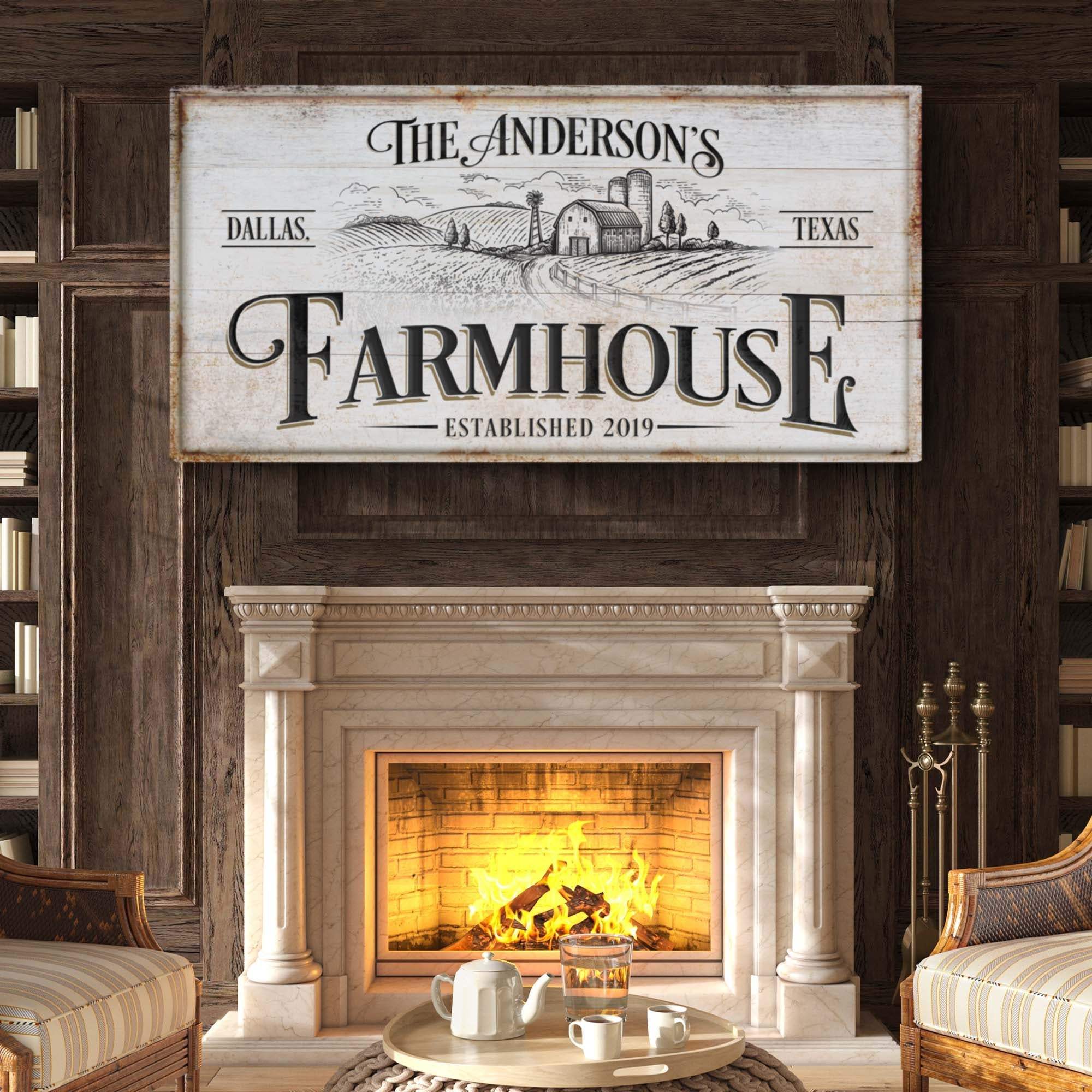 Personalized Farmhouse Sign - Image 3