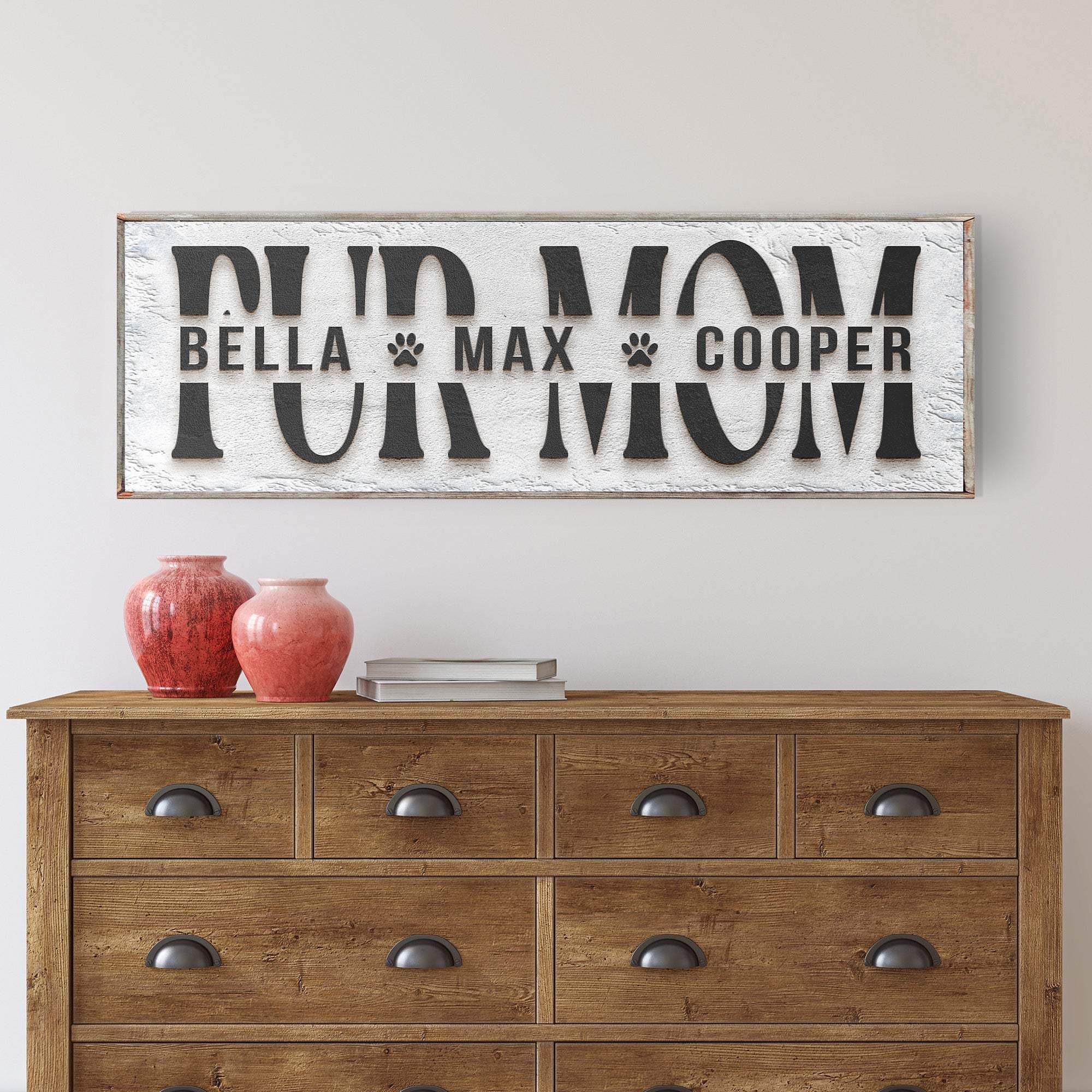 Personalized Fur Mom Sign - Image 2