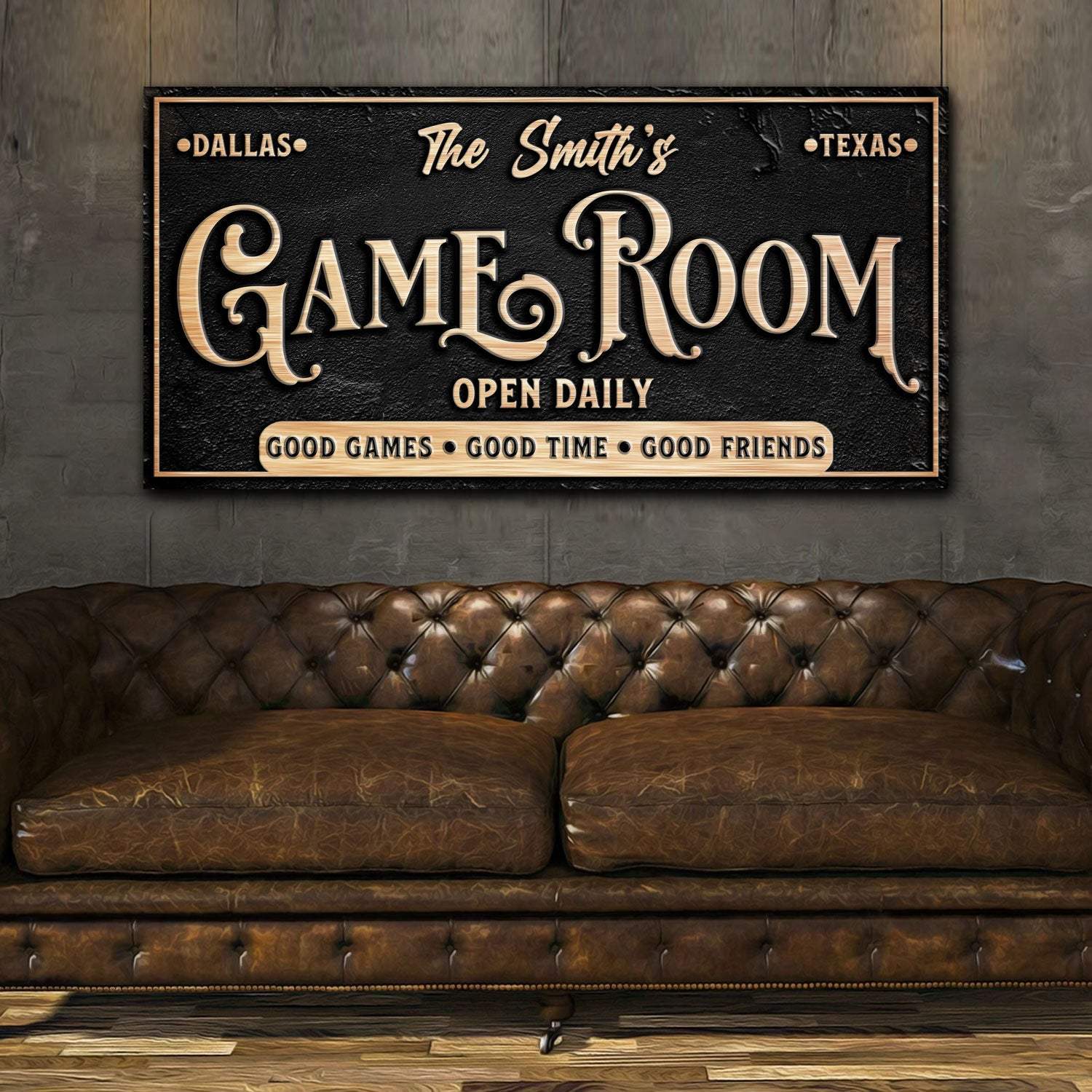 Personalized Game Room Sign - Image 2