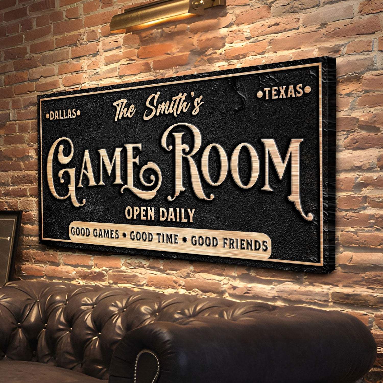 Personalized Game Room Sign - Image 3