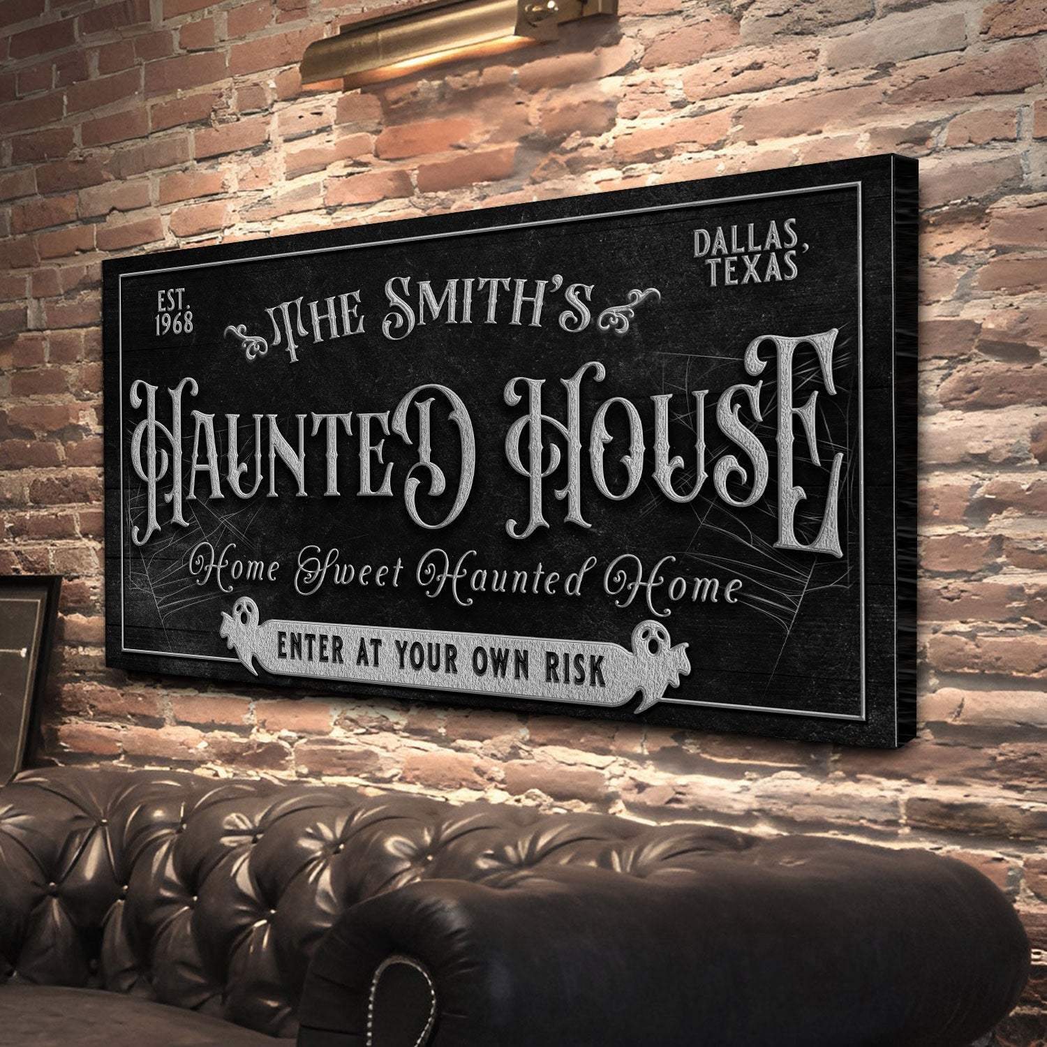 Personalized Haunted House Sign II - Image 3