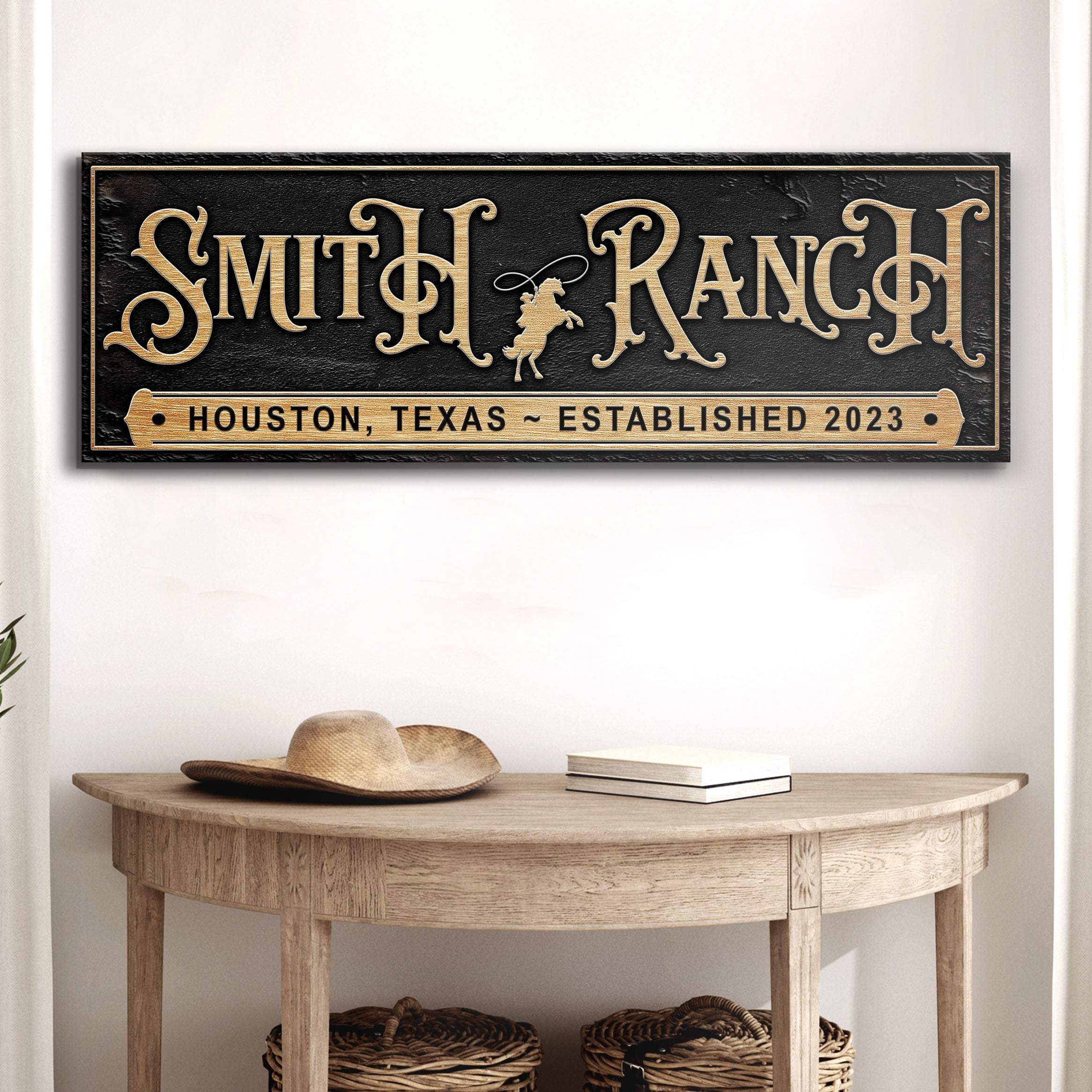 Personalized Horse Ranch Sign - Image 3