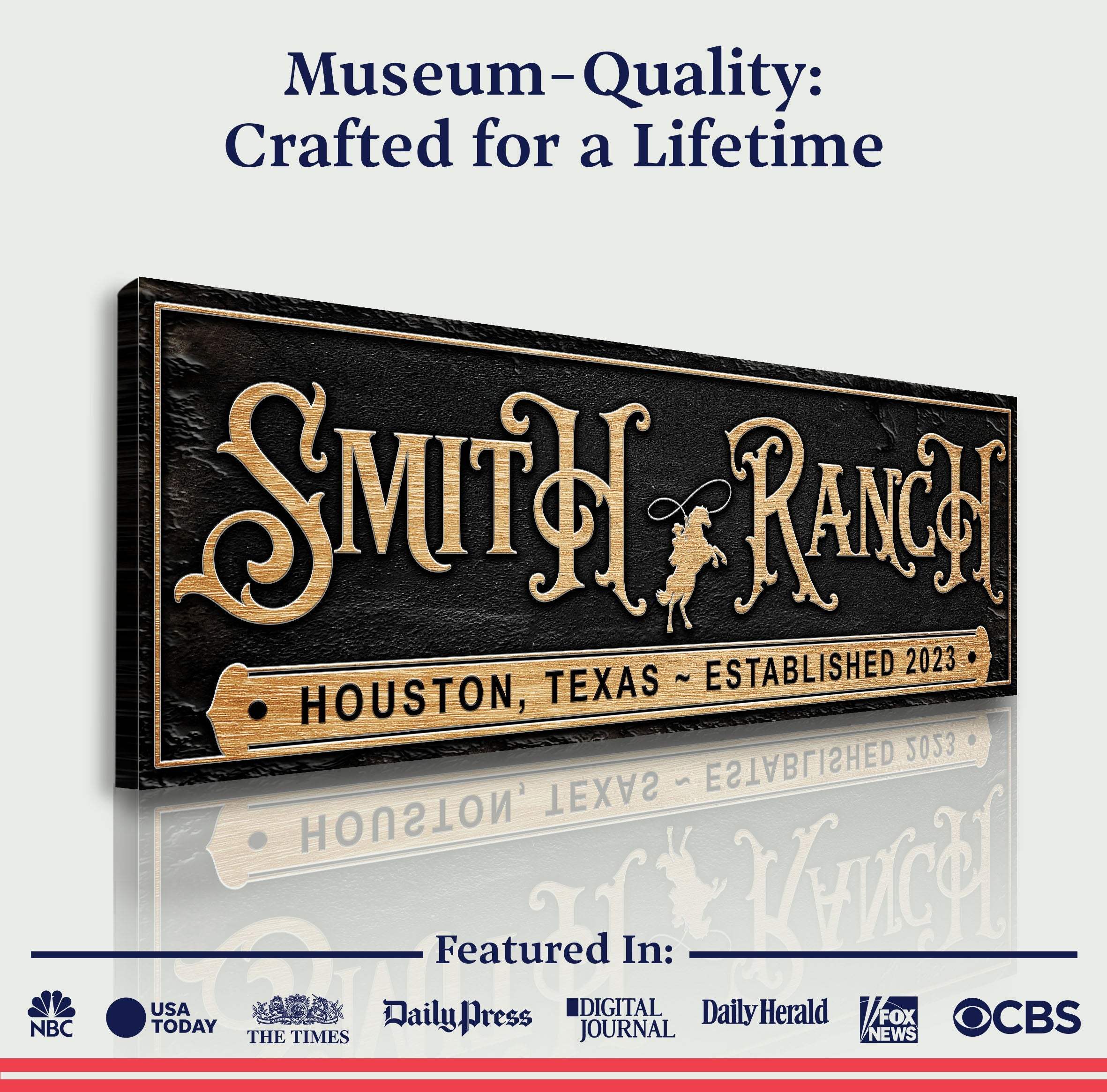 Personalized Horse Ranch Sign - Image 4