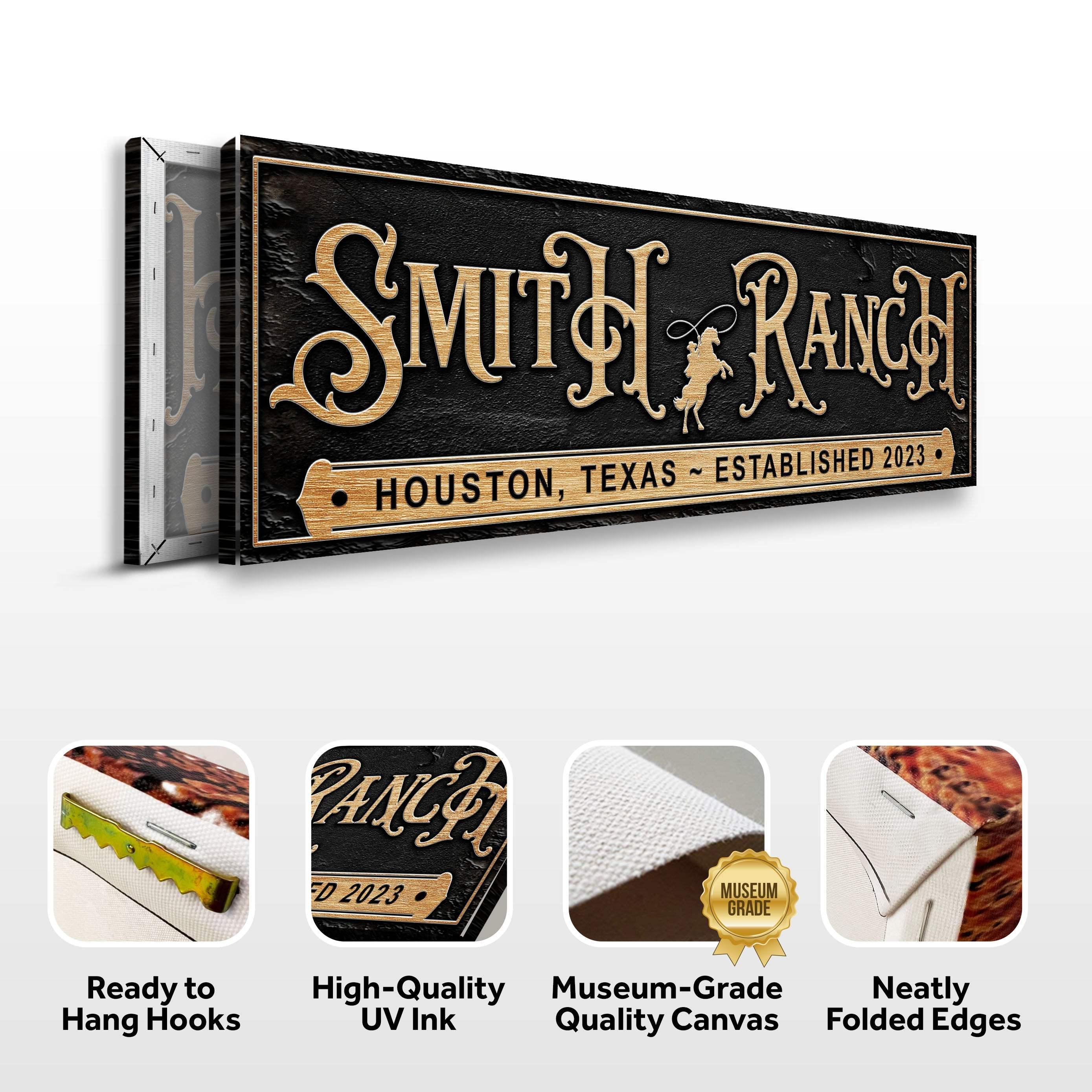 Personalized Horse Ranch Sign - Image 5
