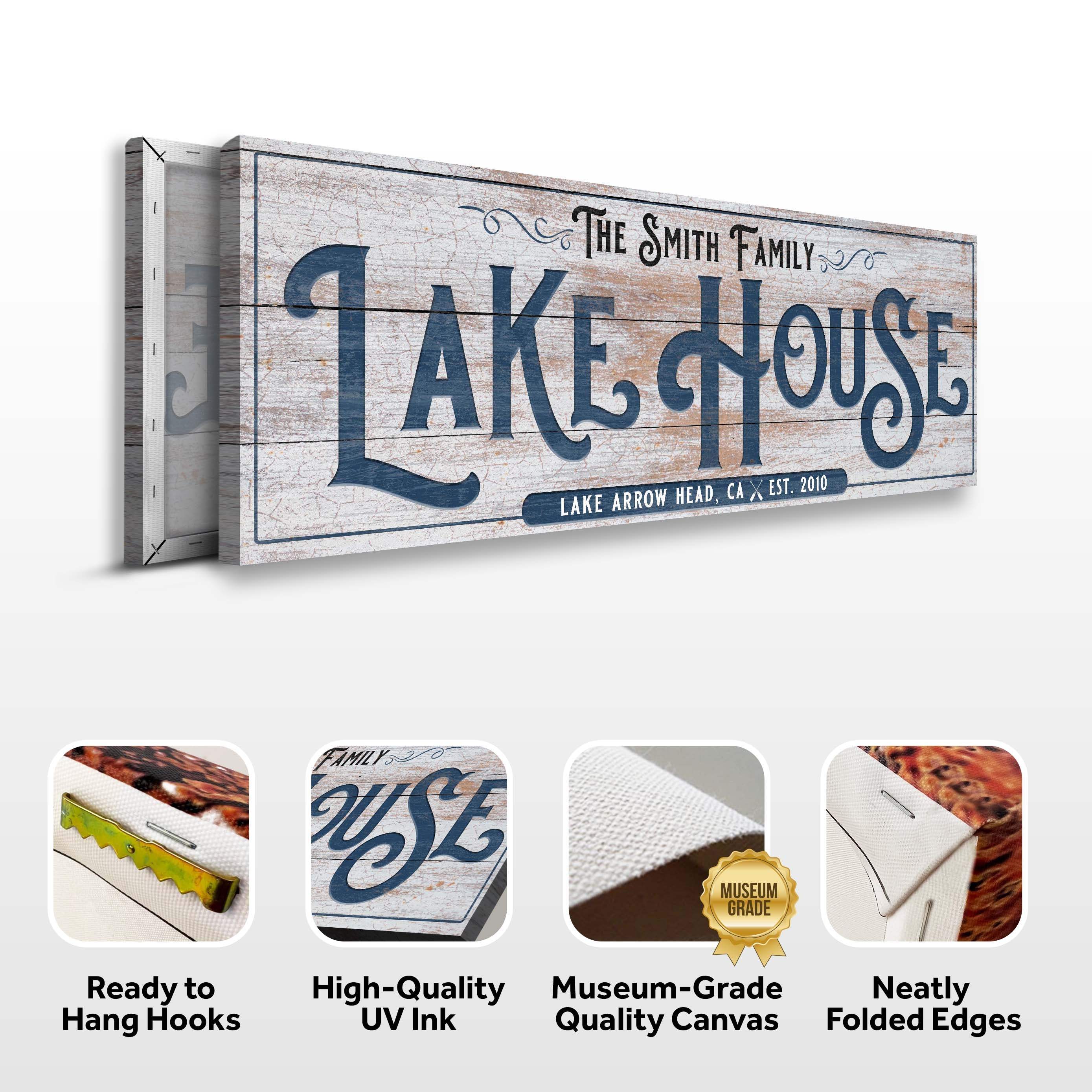 Personalized Lake House Sign III - Image 5