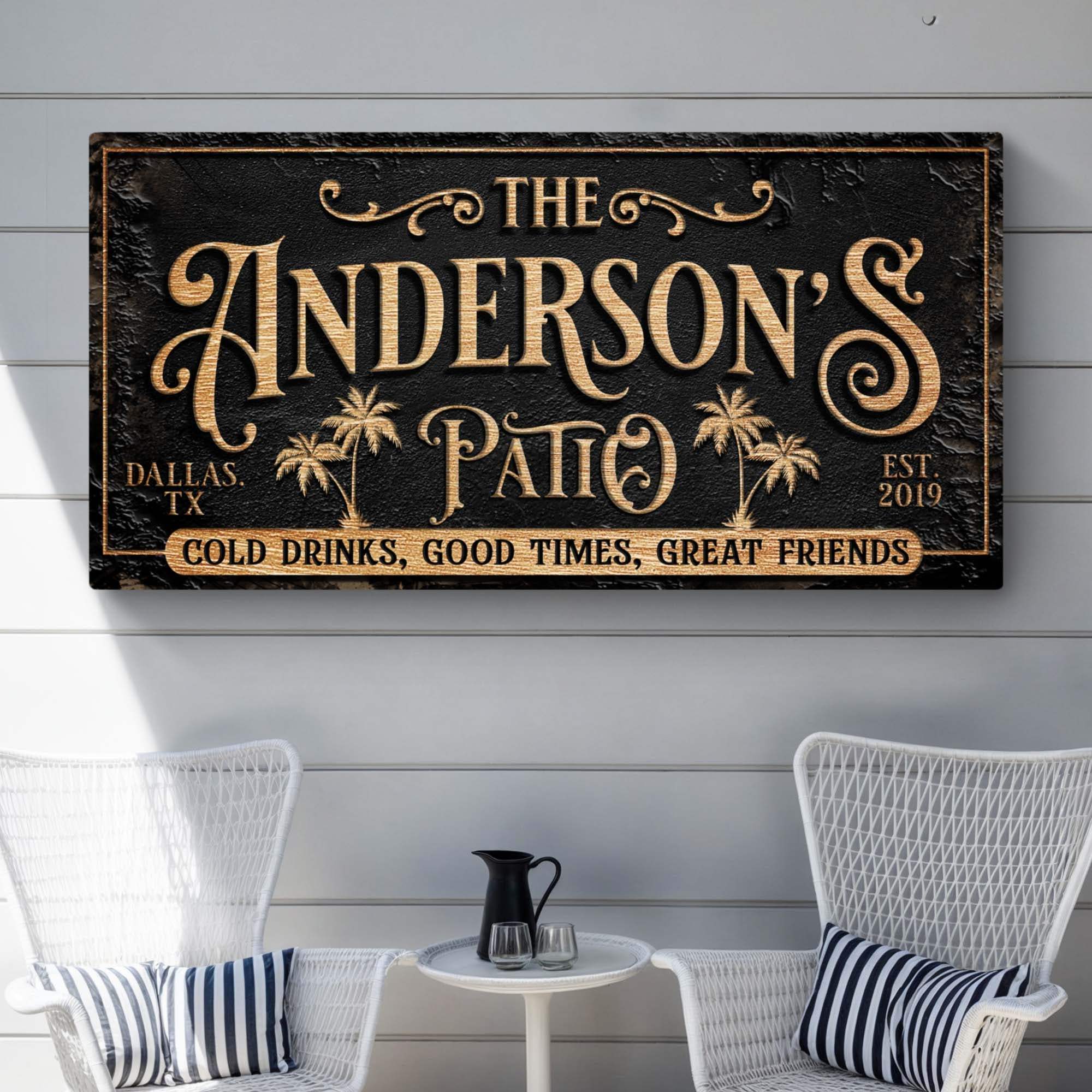 Personalized Patio Sign - Image 2