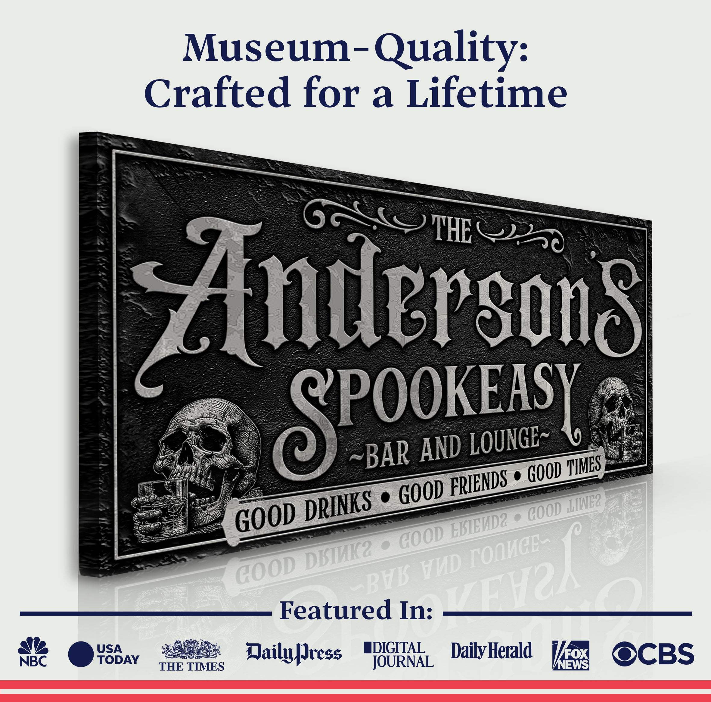 Personalized Spookeasy Bar Sign II - Image 4