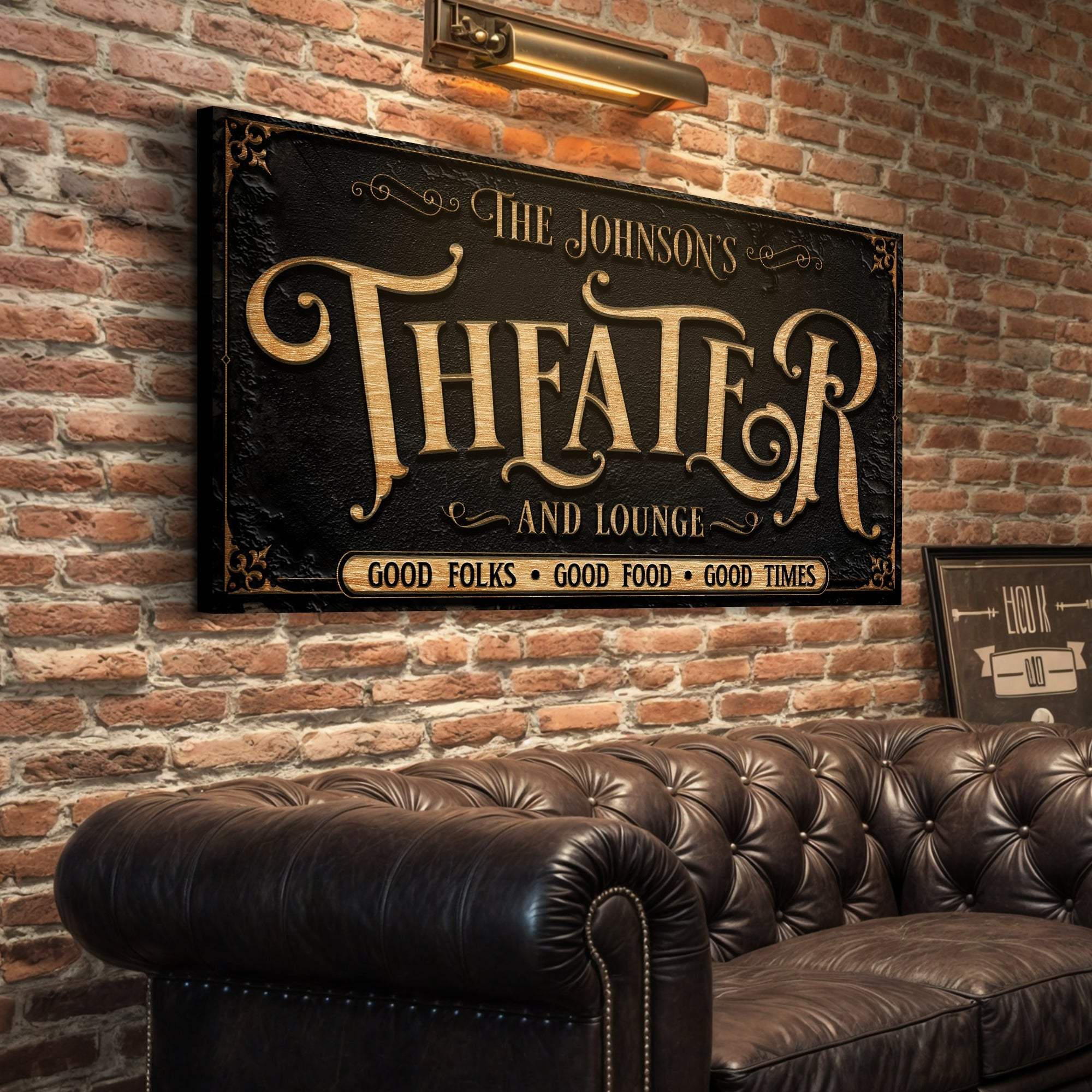 Personalized Theater Sign III - Image 3