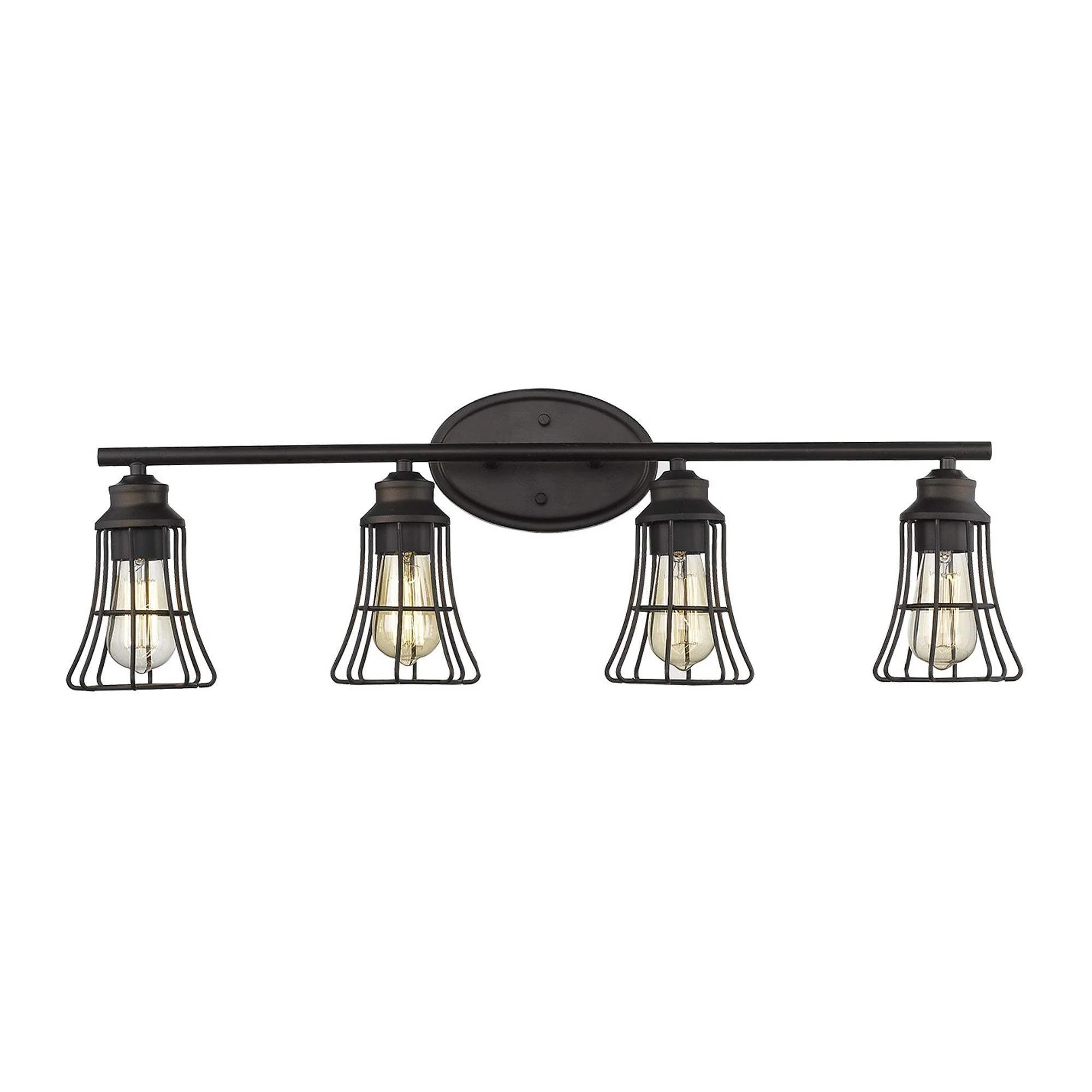 Piers 4-Light Oil-Rubbed Bronze Vanity - Image 4