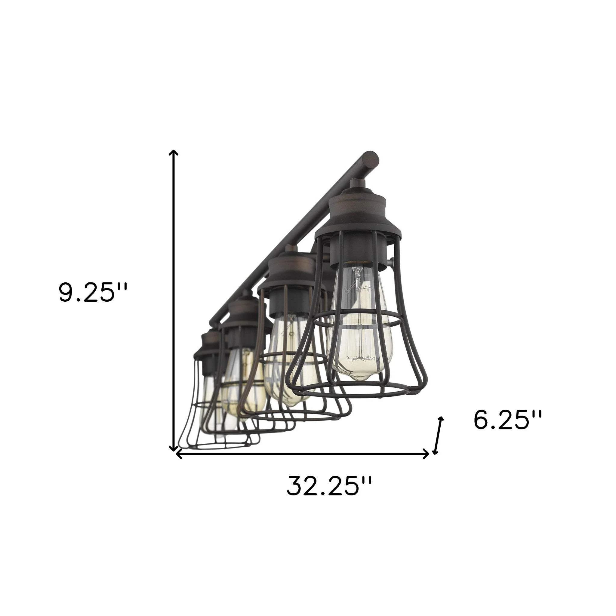 Piers 4-Light Oil-Rubbed Bronze Vanity - Image 6