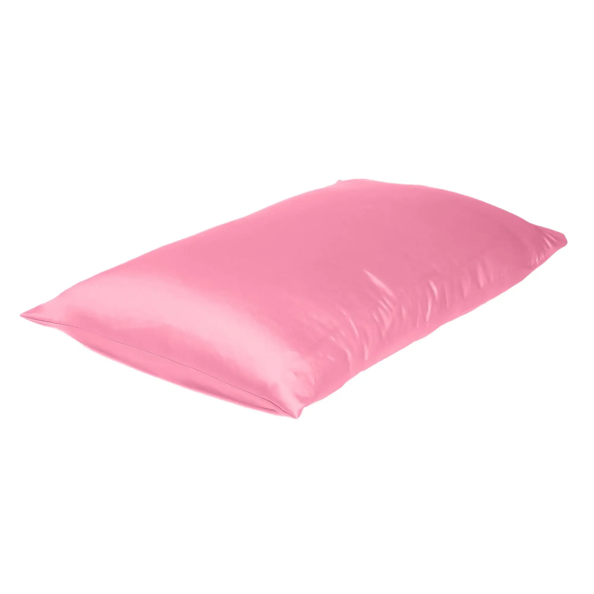 Pink Rose Dreamy Set Of 2 Silky Satin King Pillowcases - Image 2