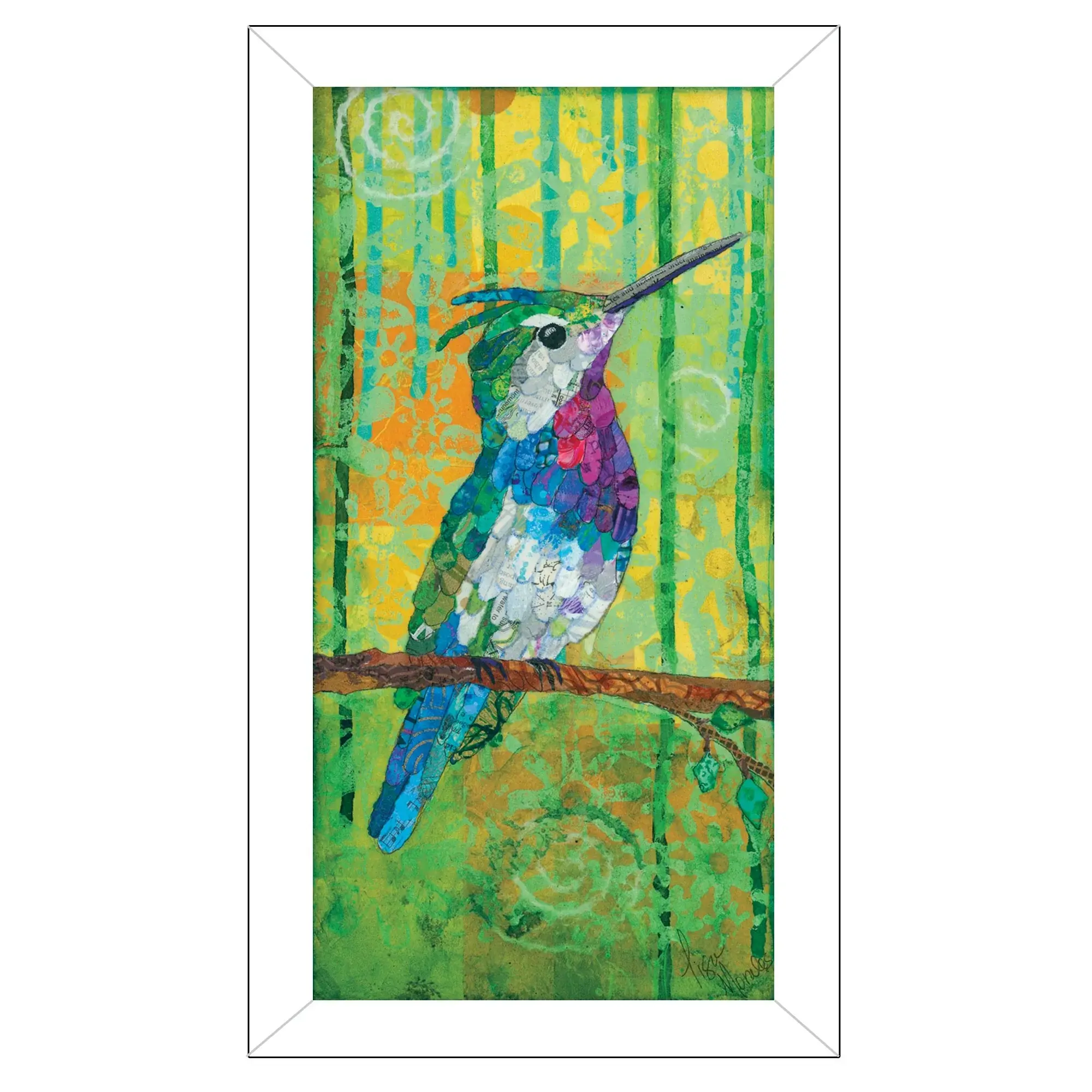 Plovercrest White Framed Print Wall Art - Image 2