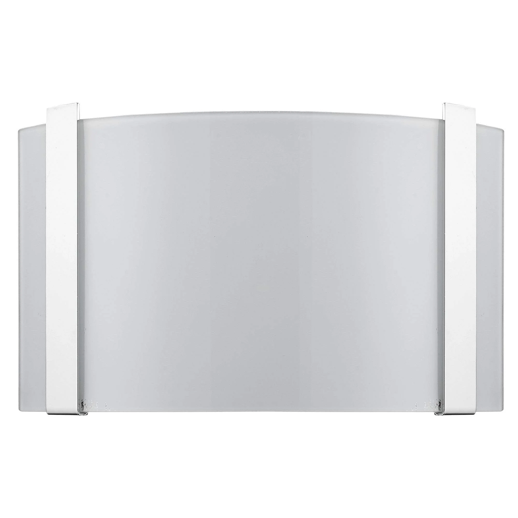 Polished Chrome Wall Sconce with Frosted Glass Shade - Image 3