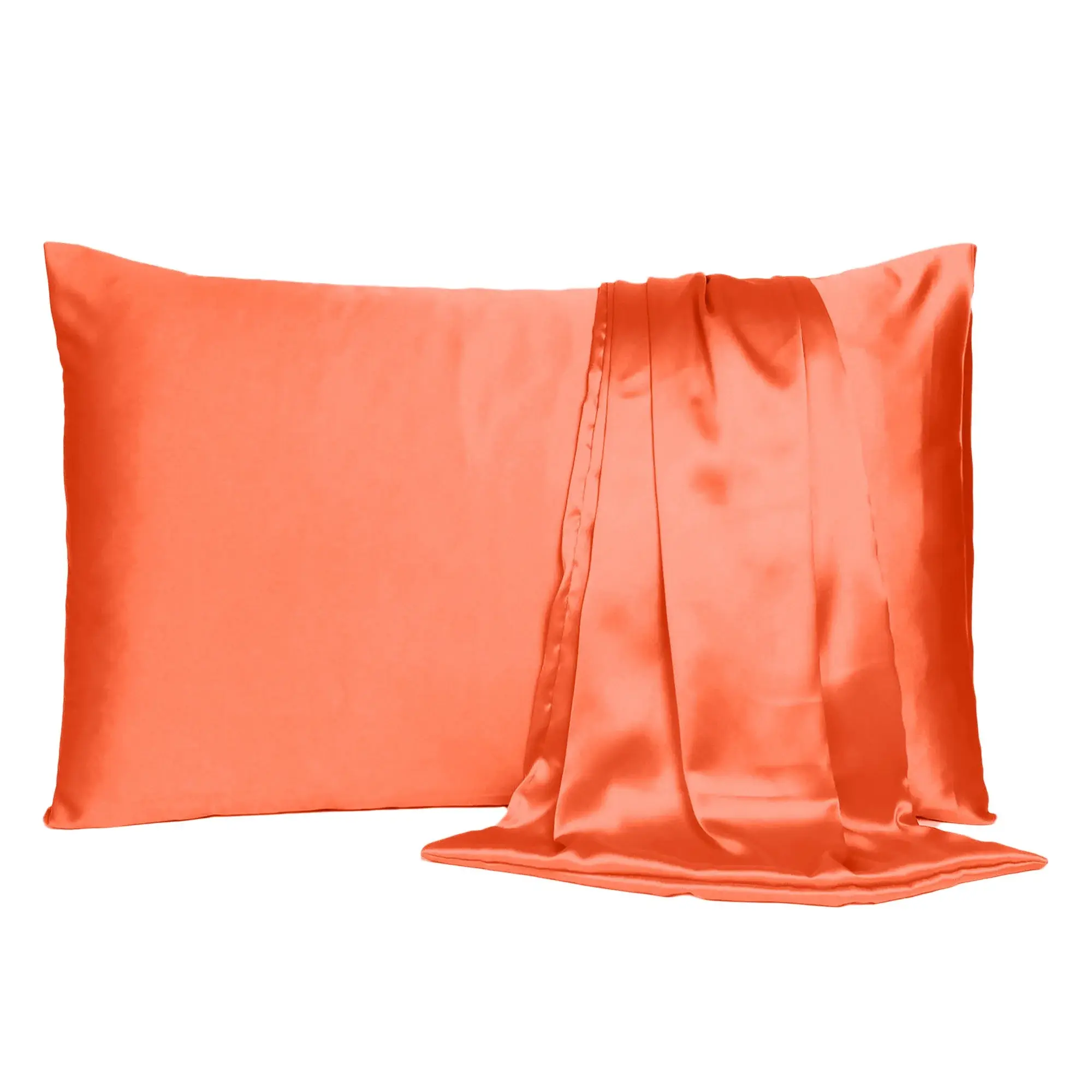 Poppy Dreamy Set Of 2 Silky Satin Standard Pillowcases - Image 4