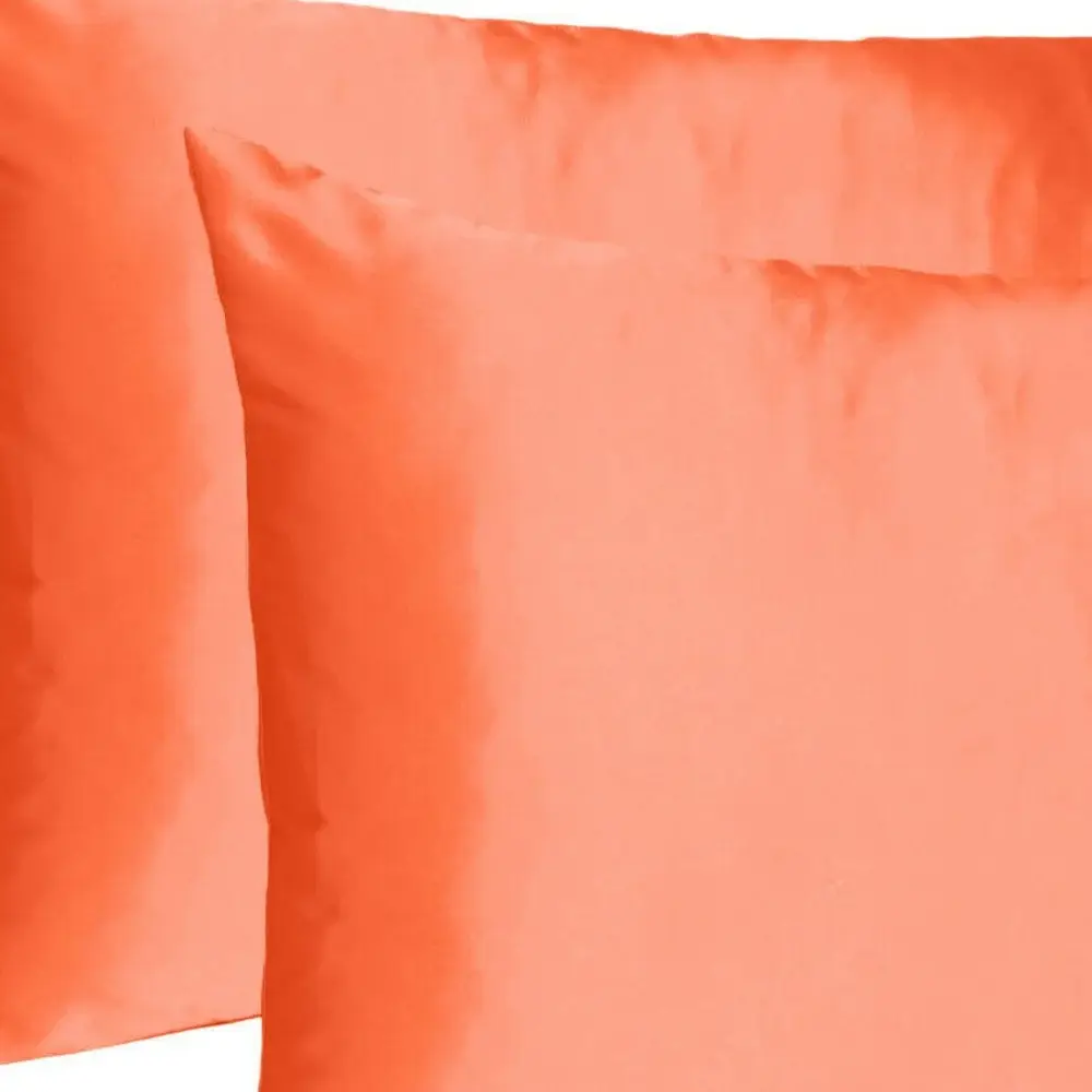 Poppy Dreamy Set Of 2 Silky Satin Standard Pillowcases - Image 6