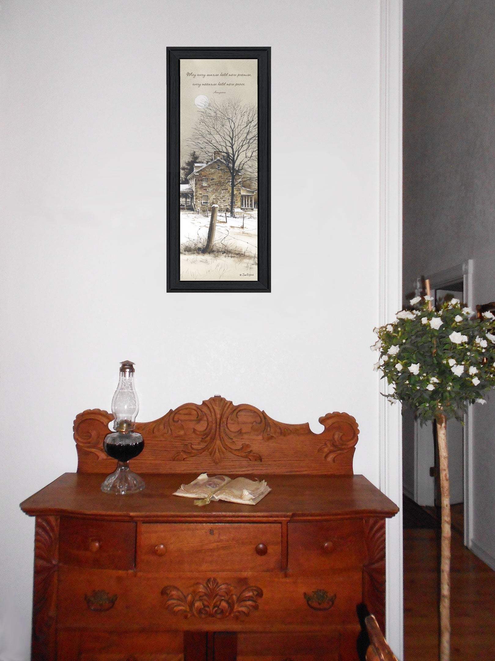 Promise And Peace Black Framed Print Wall Art - Image 4