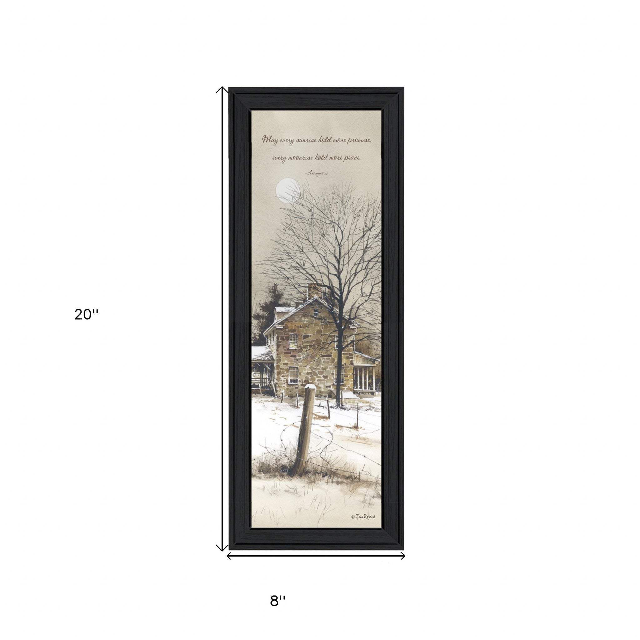 Promise And Peace Black Framed Print Wall Art - Image 5