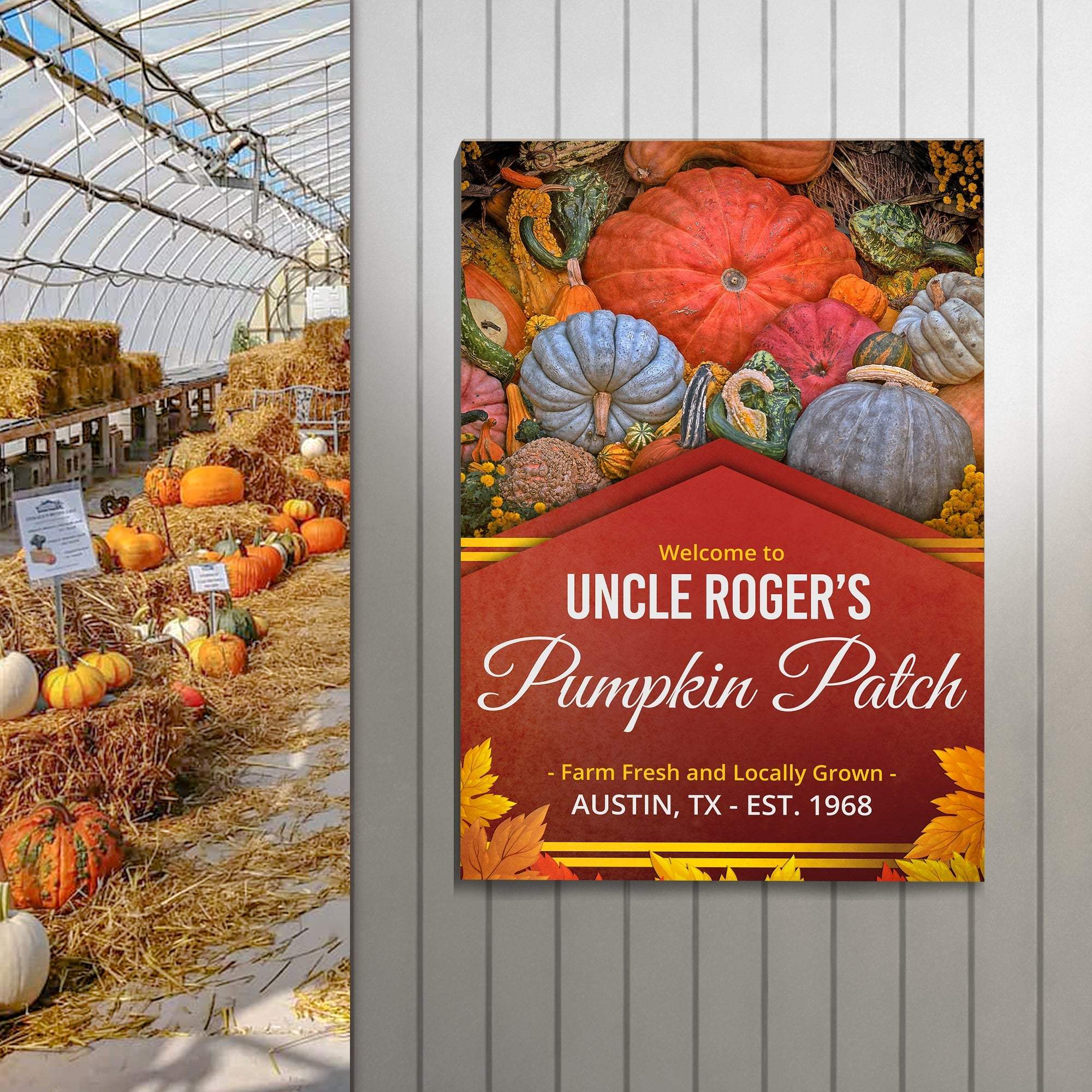 Pumpkin Patch Sign V - Image 3