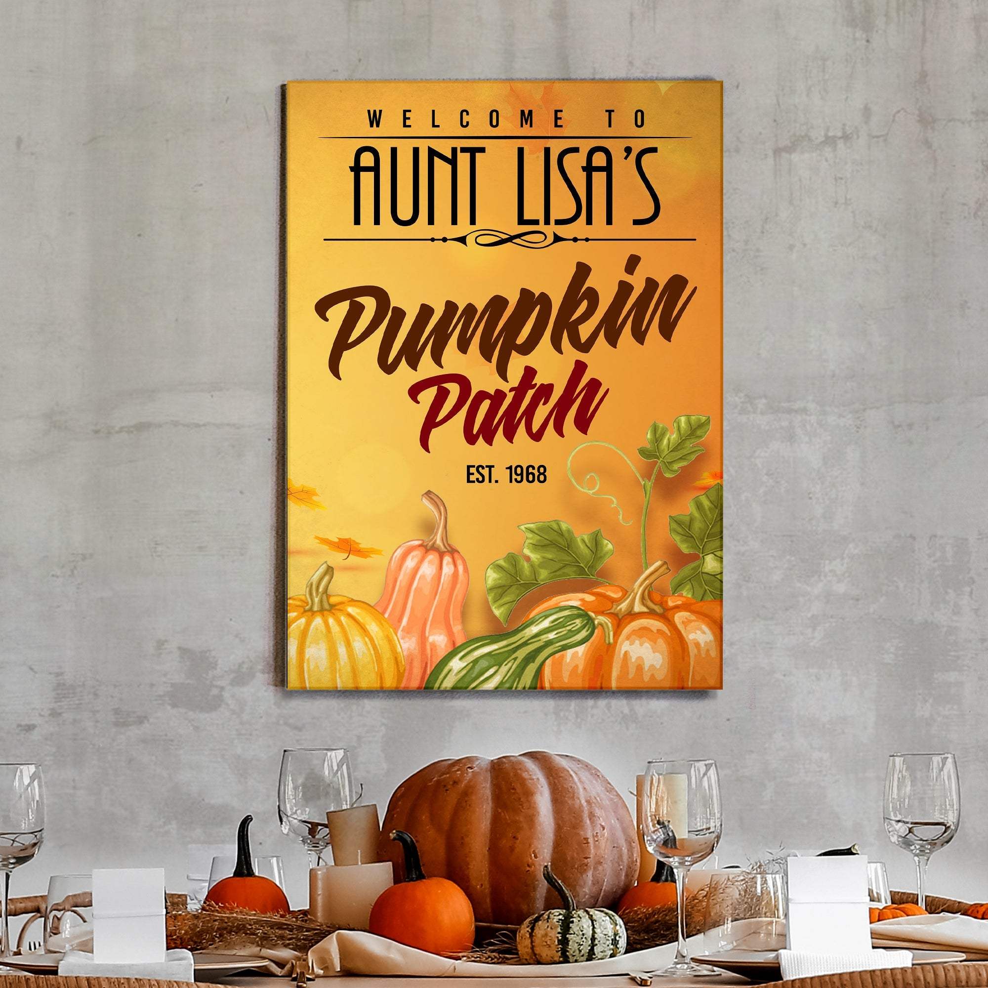 Pumpkin Patch Sign VII - Image 2