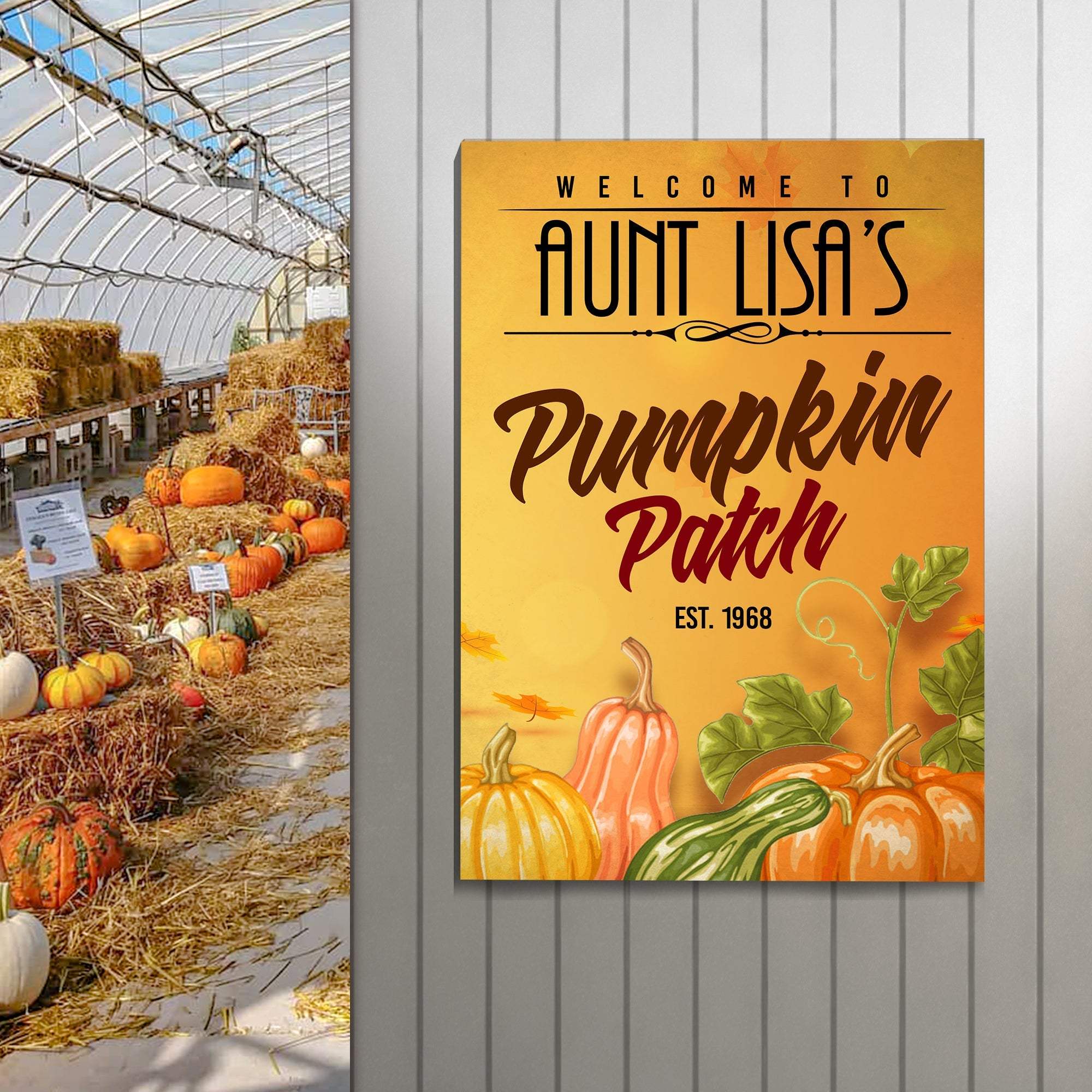 Pumpkin Patch Sign VII - Image 3