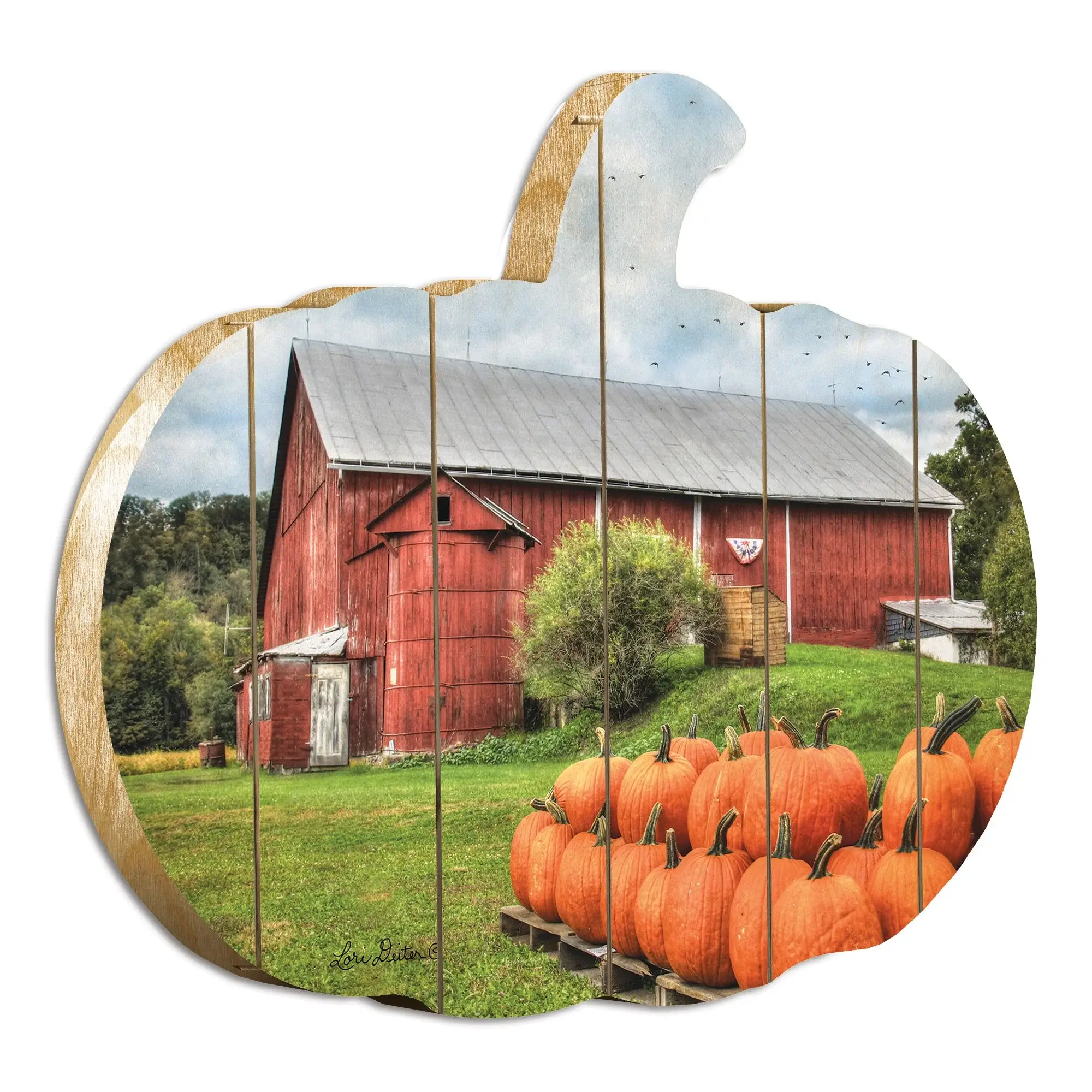 Pumpkins for Sale Unframed Print Wall Art - Image 3