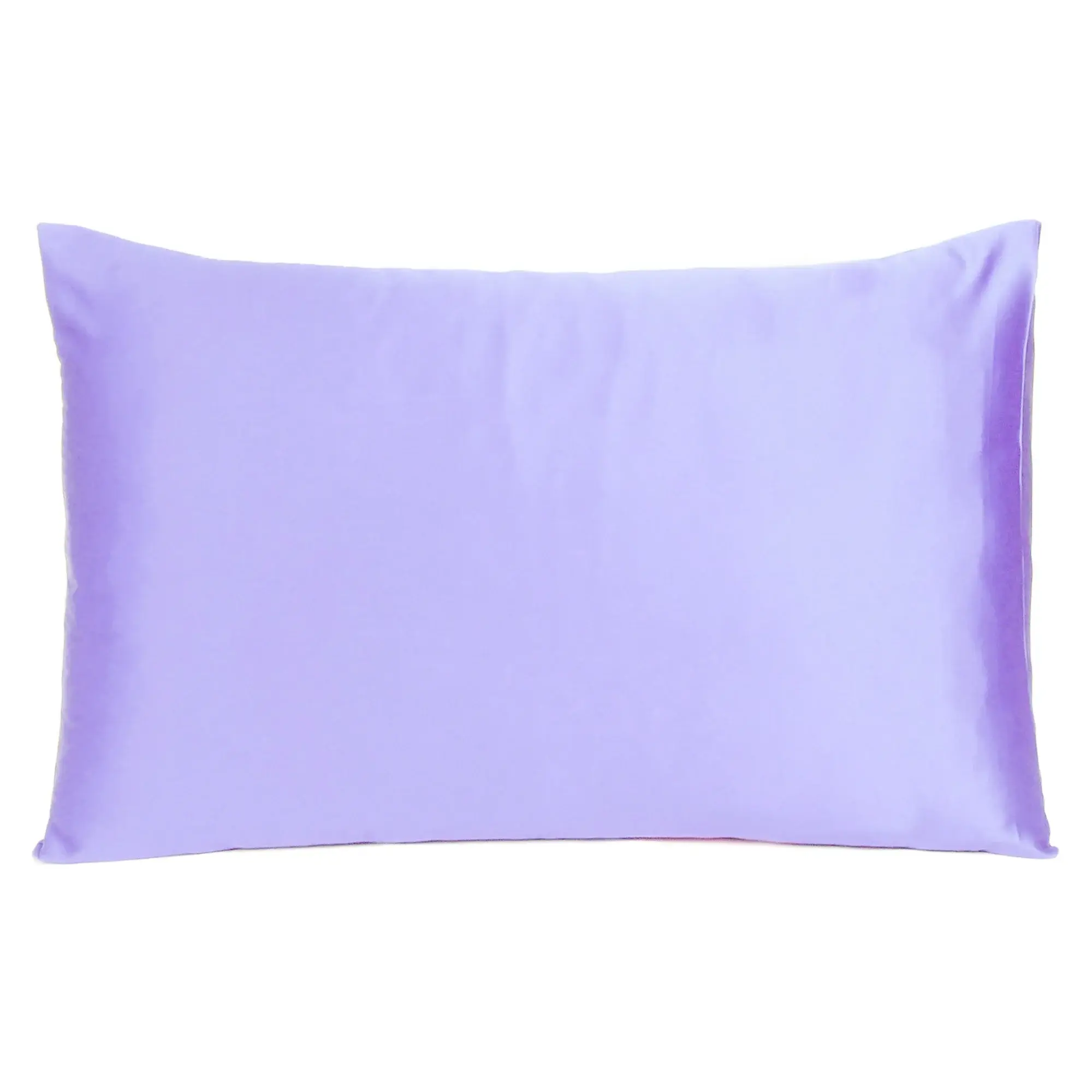 Purple Dreamy Set Of 2 Silky Satin King Pillowcases - Image 2