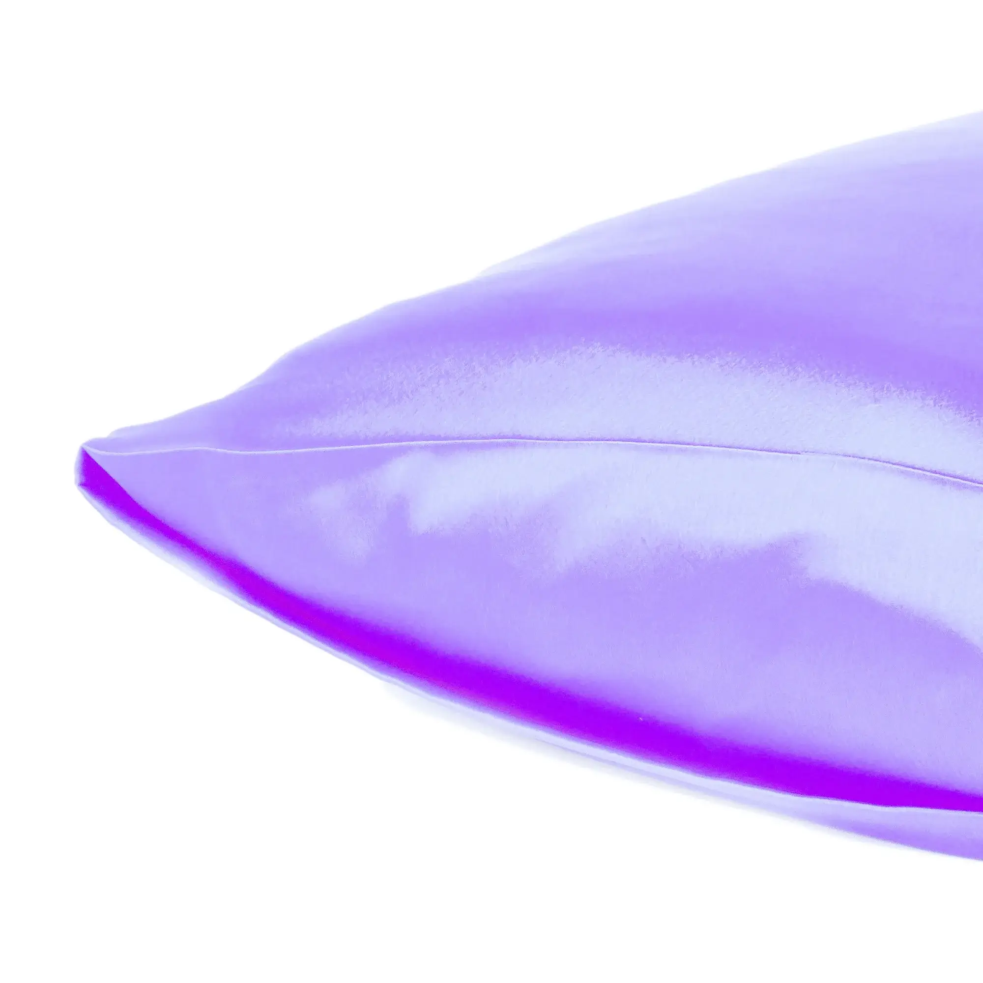 Purple Dreamy Set Of 2 Silky Satin King Pillowcases - Image 5
