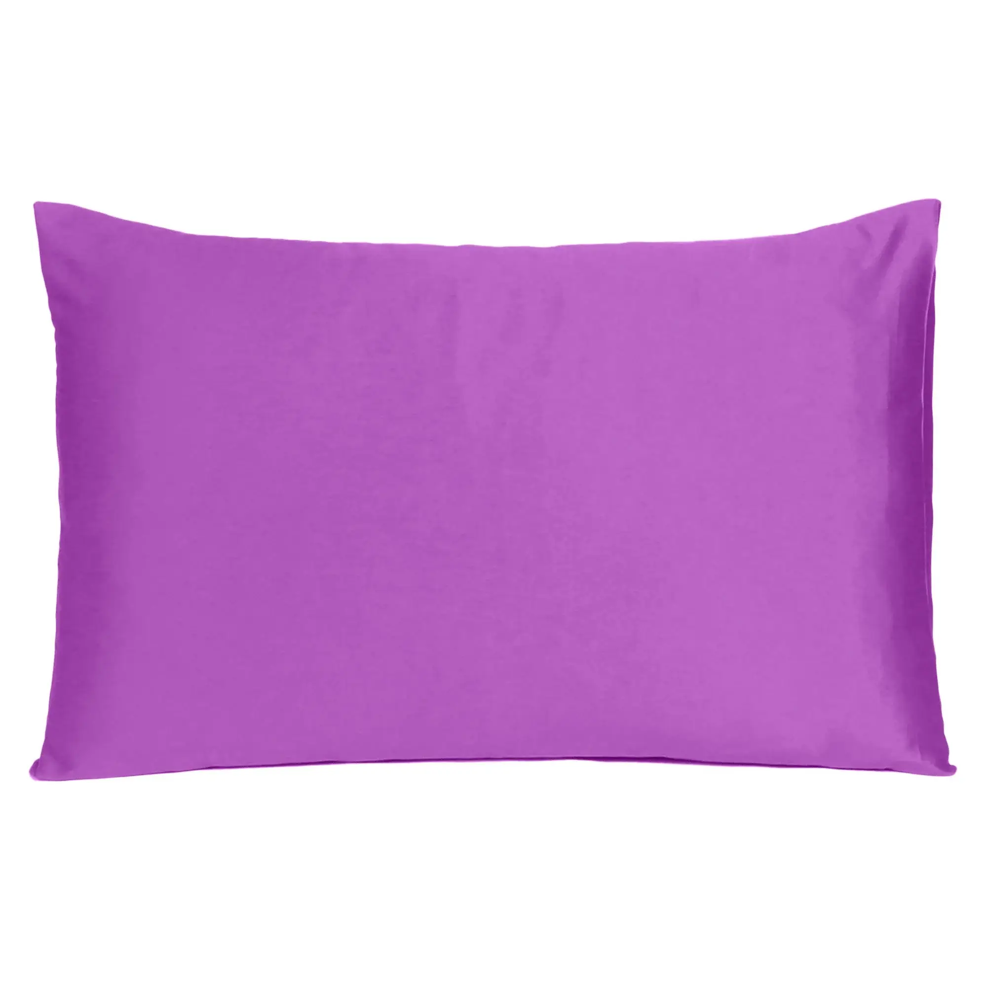 Purple Merlot Dreamy Set Of 2 Silky Satin Queen Pillowcases - Image 2