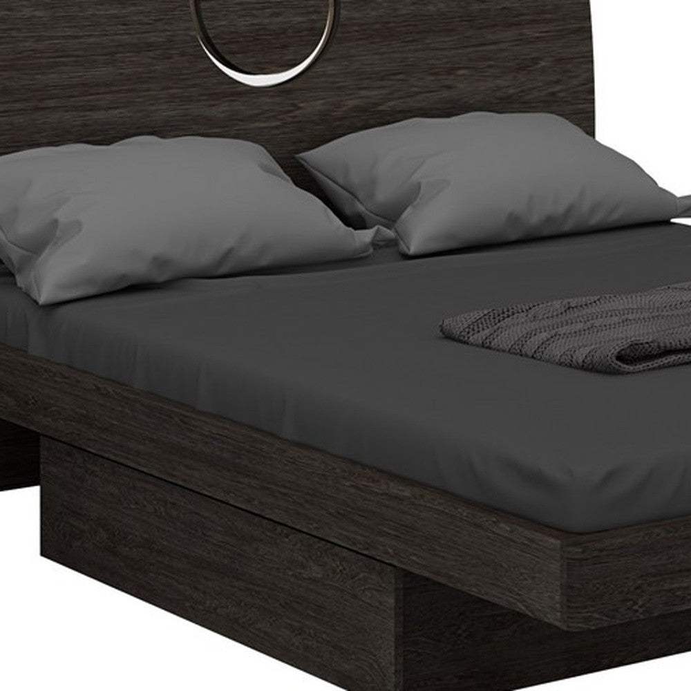 Queen Gray Bed - Image 4