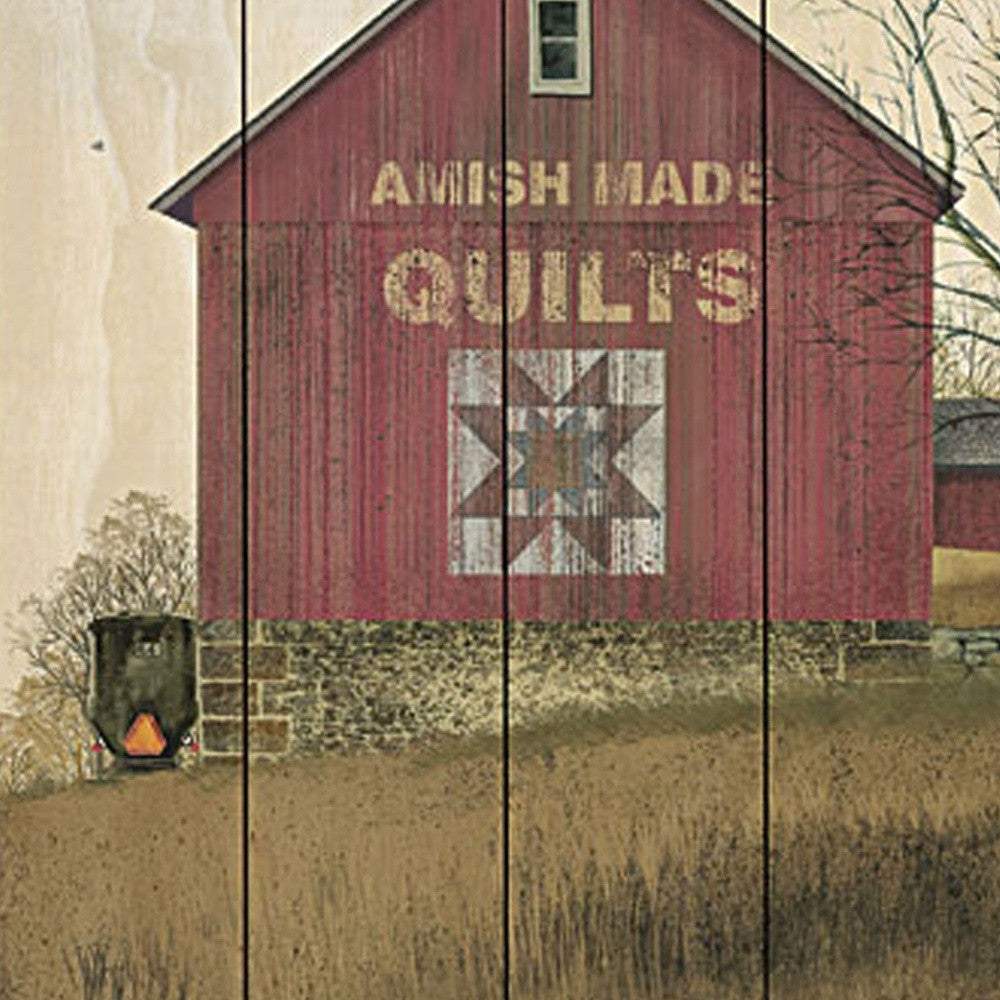 Quilt Barn 1 Unframed Wood Wall Art - Image 3
