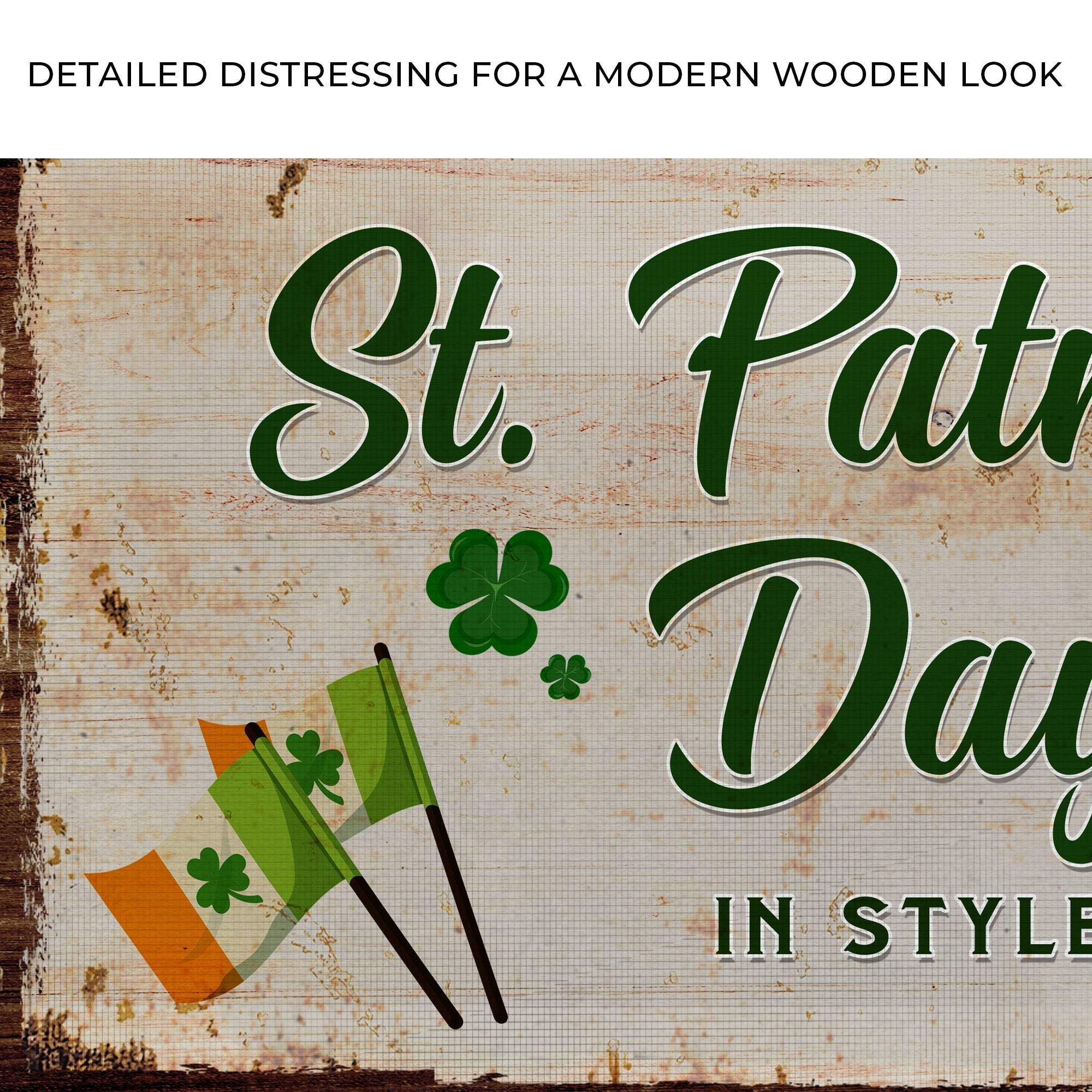 Raise A Pint And Celebrate St. Patrick's Day In Style Sign - Image 4