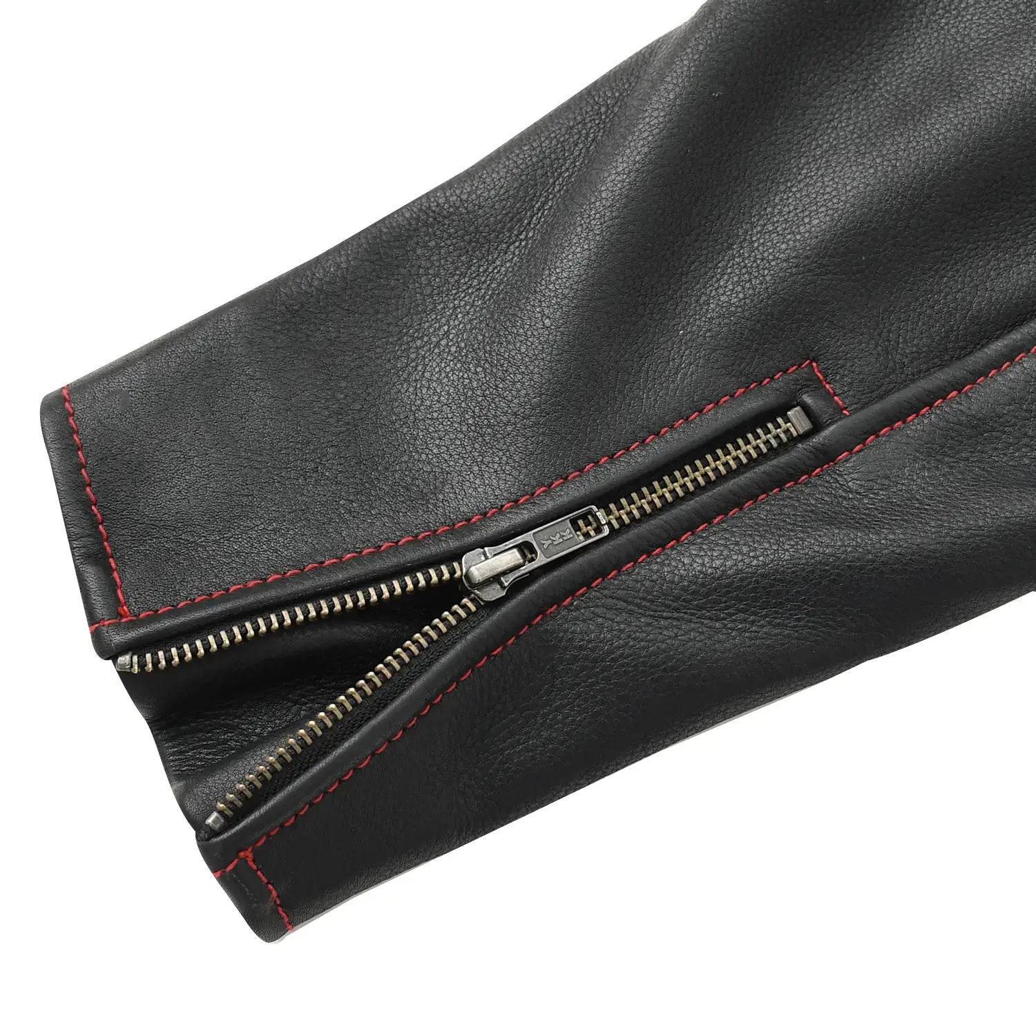 Redstrike Men’s Motorcycle Leather Jacket - Image 14