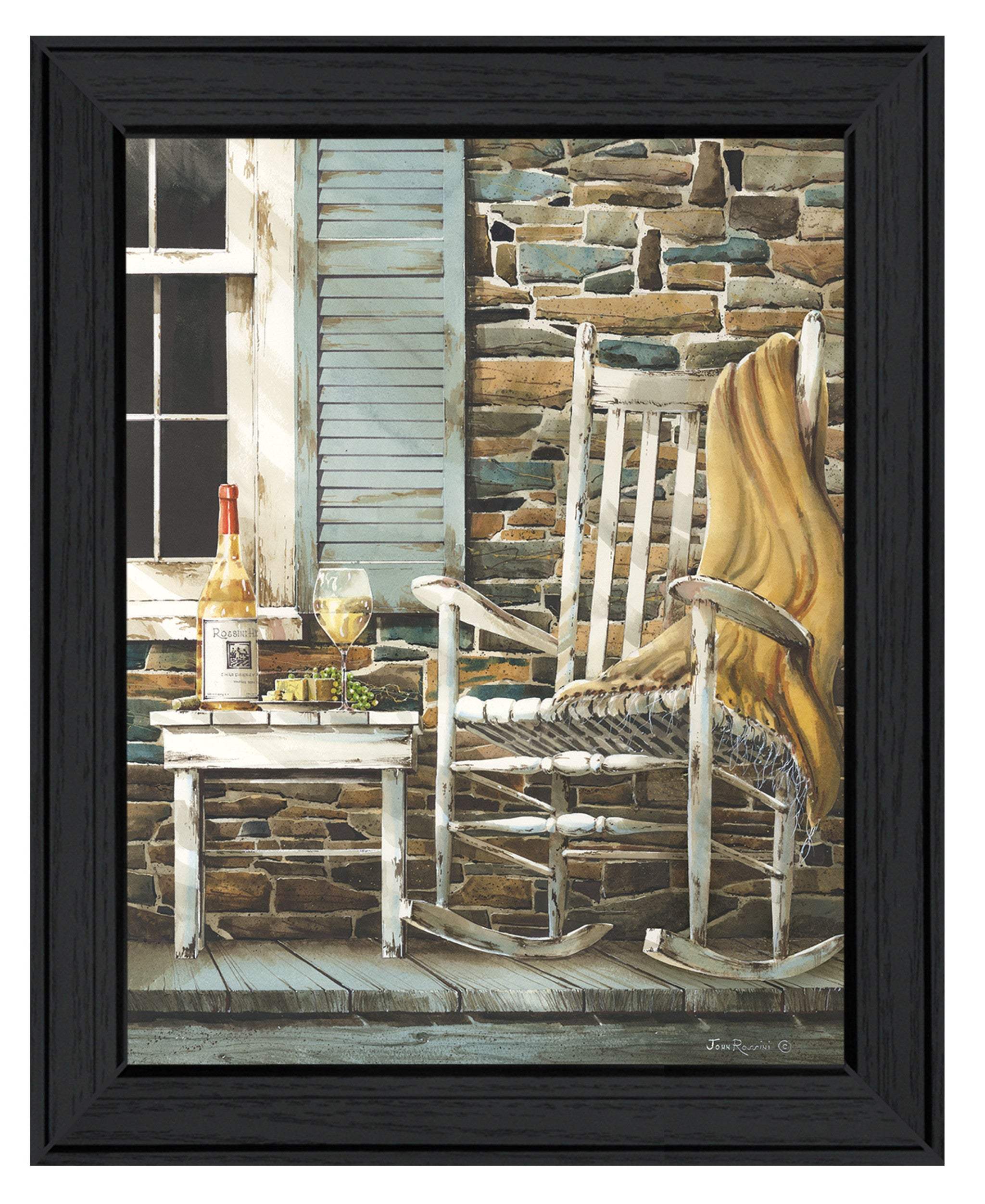 Reflecting Time Black Framed Print Wall Art - Image 2