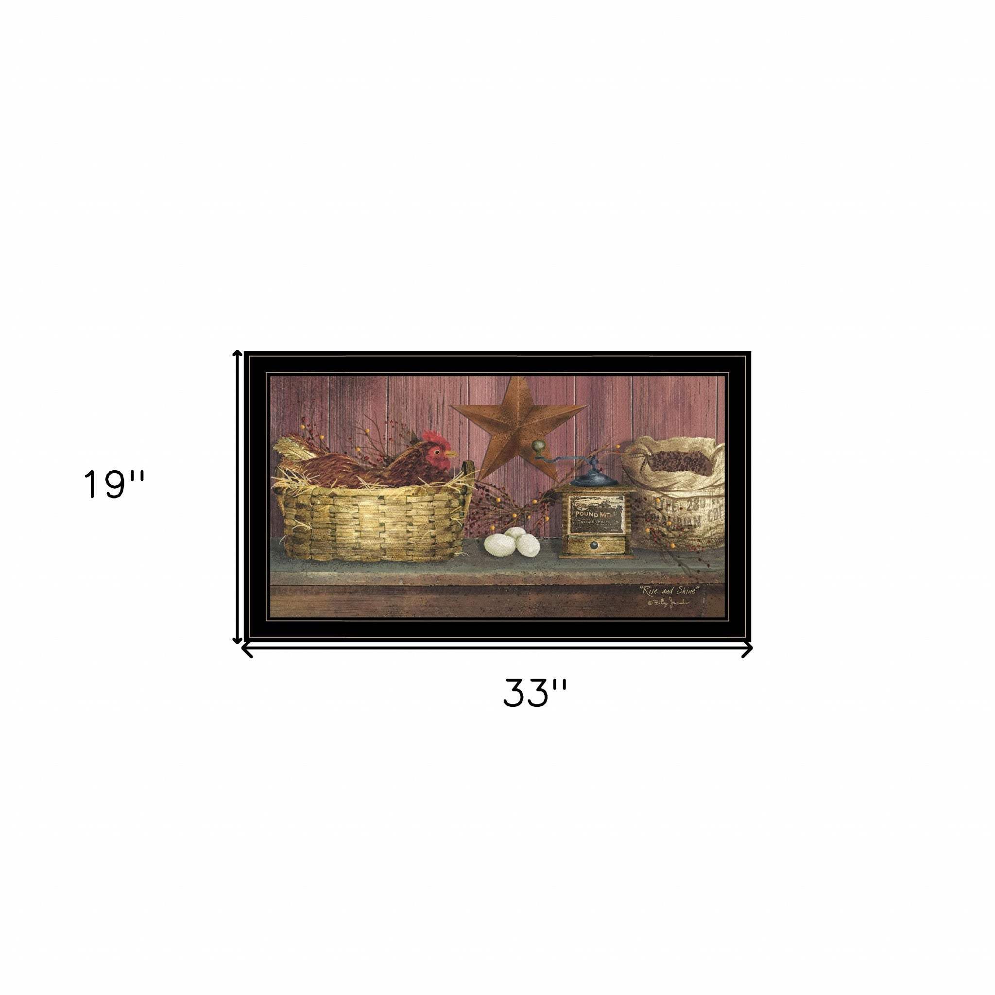 Rise and Shine 12 Black Framed Print Wall Art - Image 5