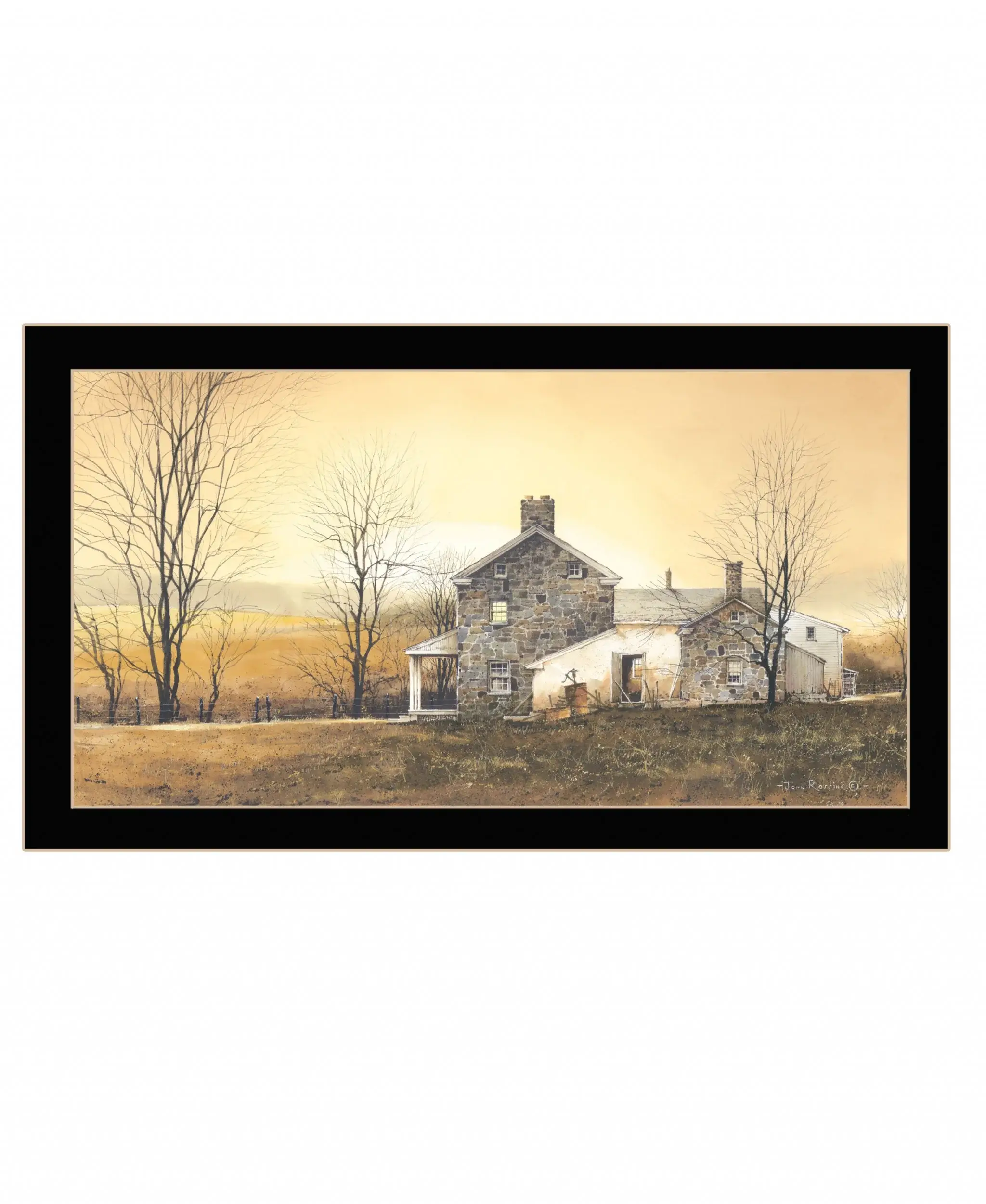 Rising Early 2 Black Framed Print Wall Art - Image 2