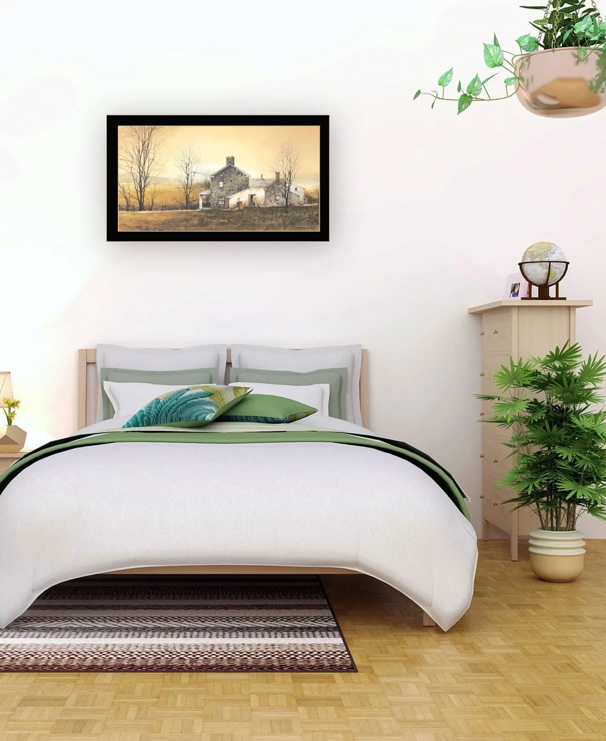 Rising Early 2 Black Framed Print Wall Art - Image 5