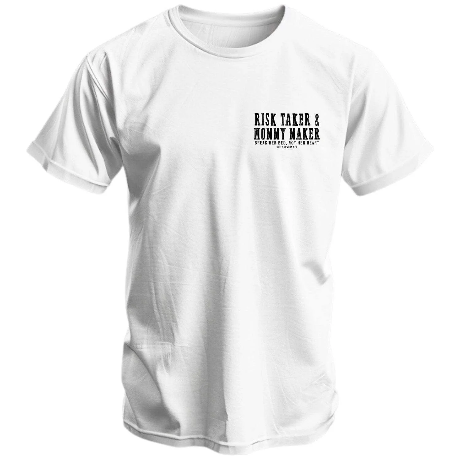 Risk Taker & Mommy Maker Men's T-Shirt - Image 15