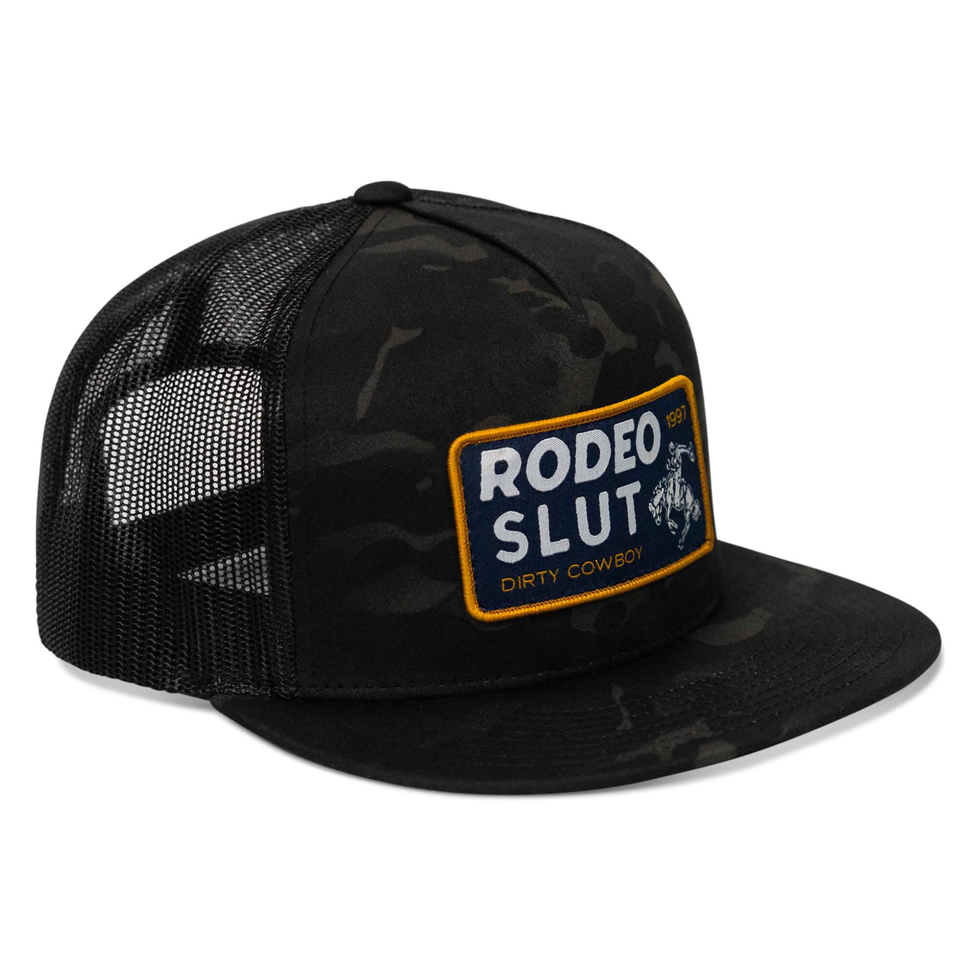 Rodeo Slut Patch Flatbill Hat - Image 2