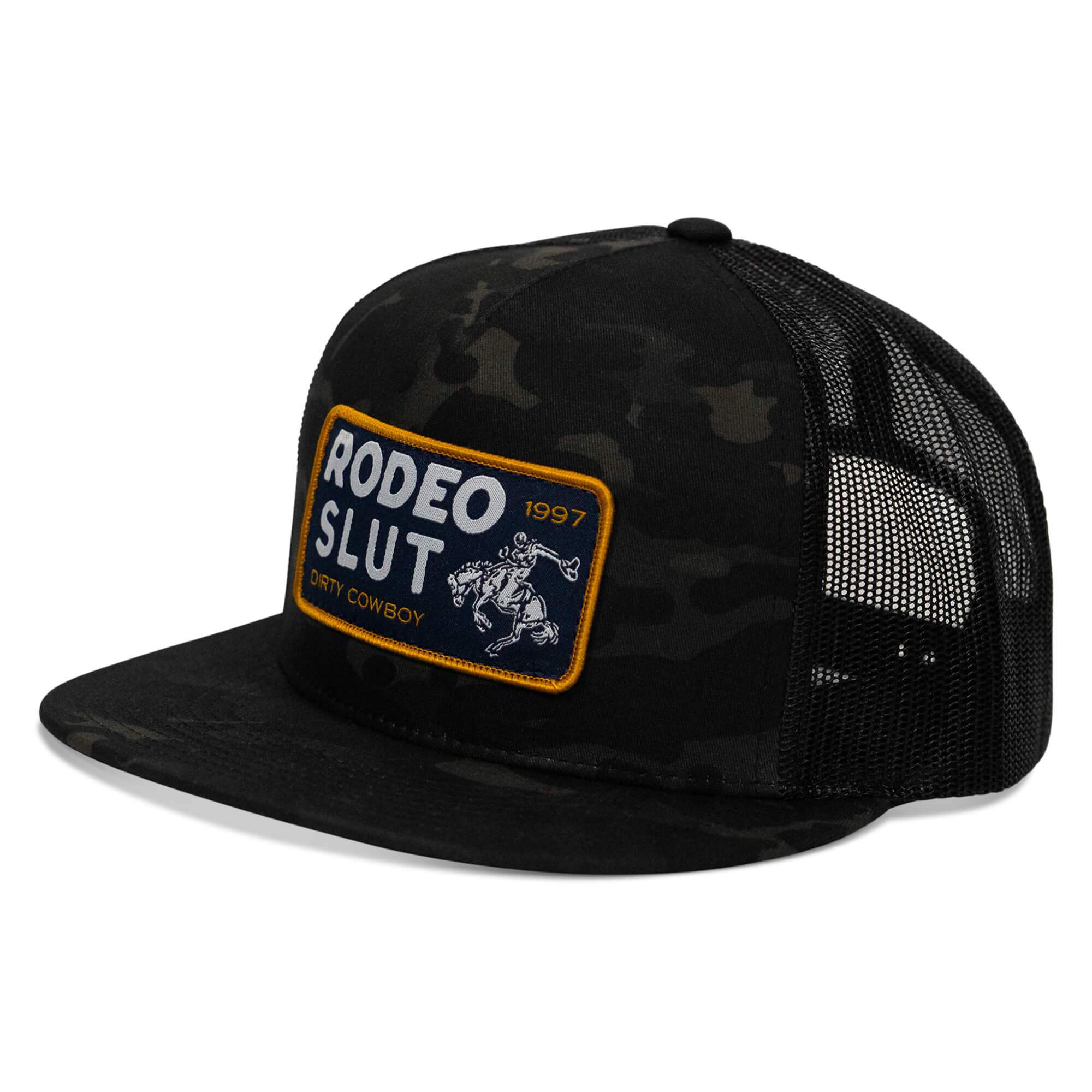Rodeo Slut Patch Flatbill Hat - Image 3