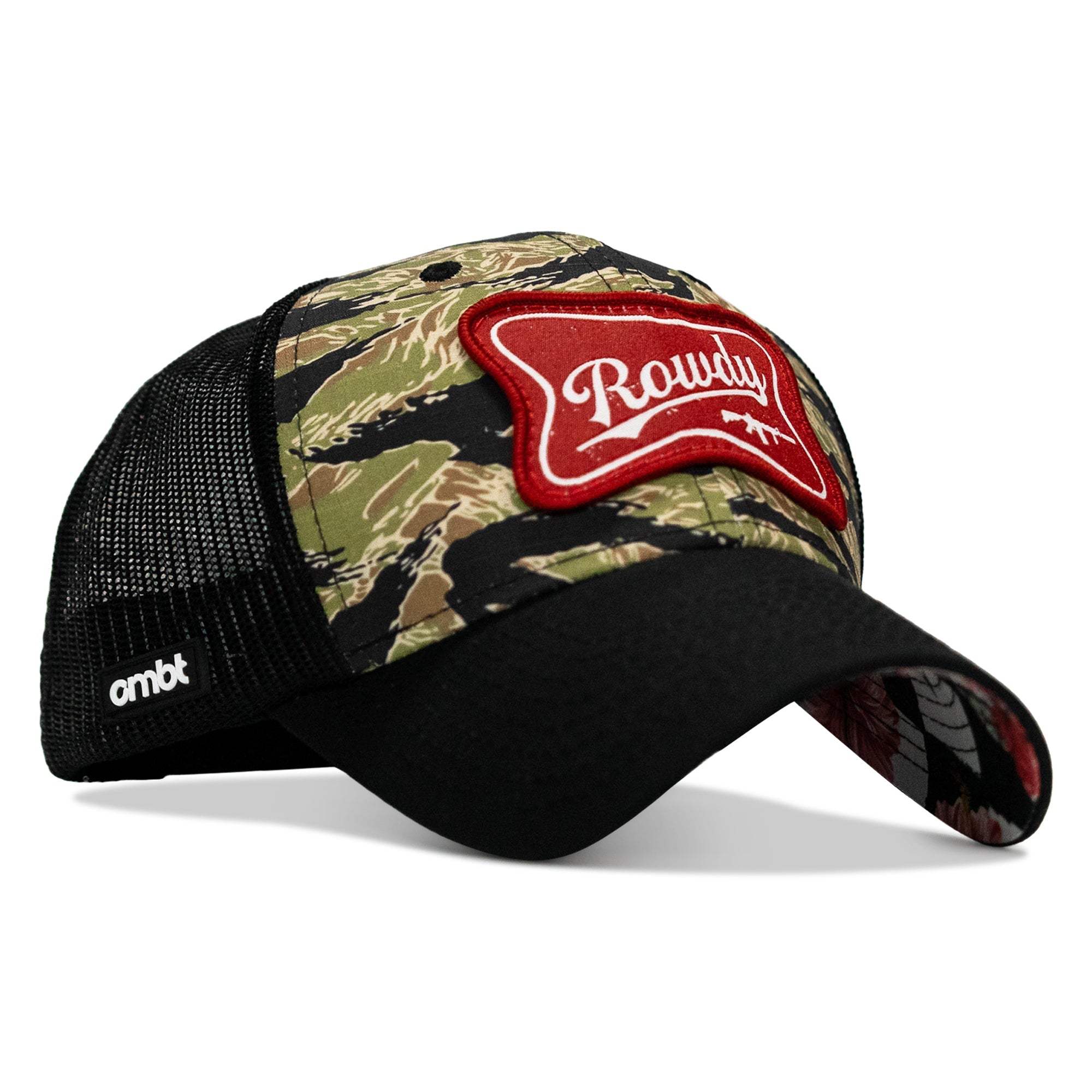 Rowdy Beer Logo Patch Original Ripstop Classic Snapback Hat - Image 10