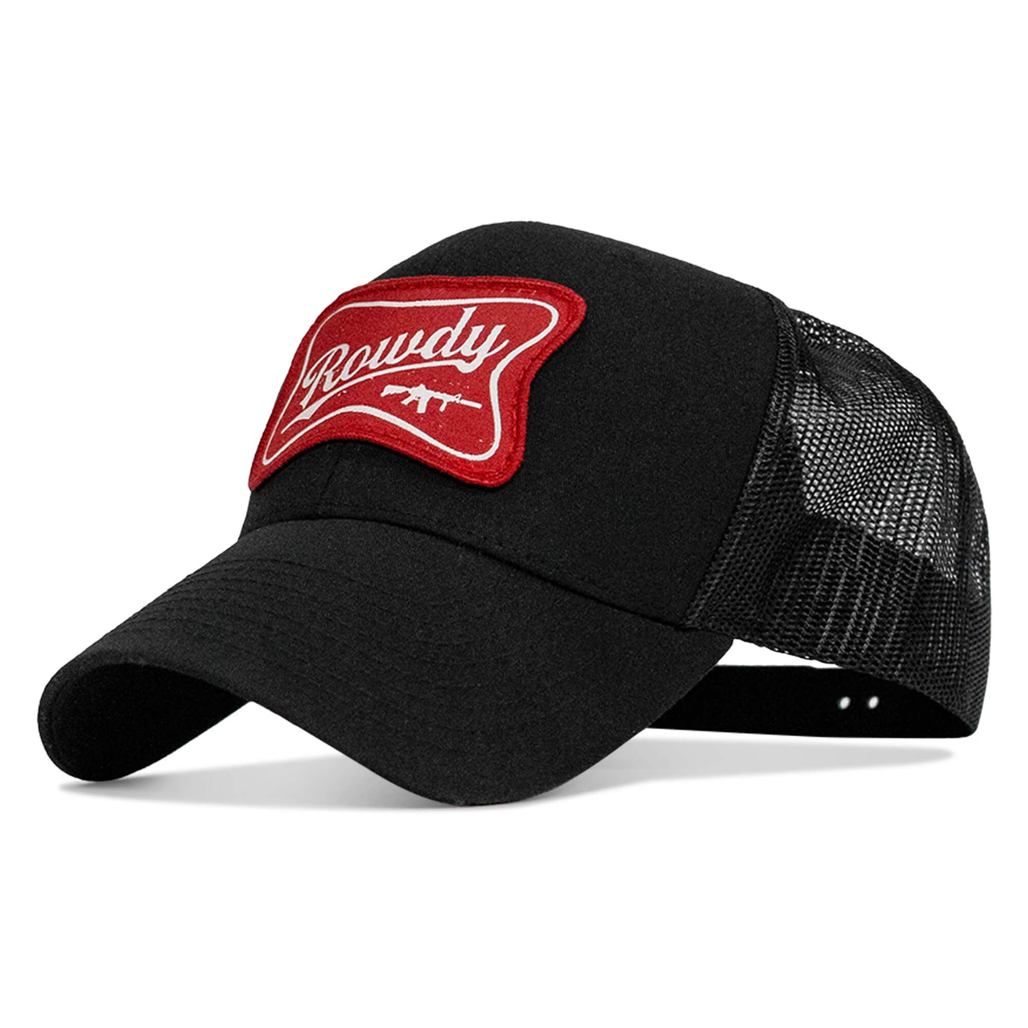 Rowdy Beer Logo Patch Snapback Hat - Image 21