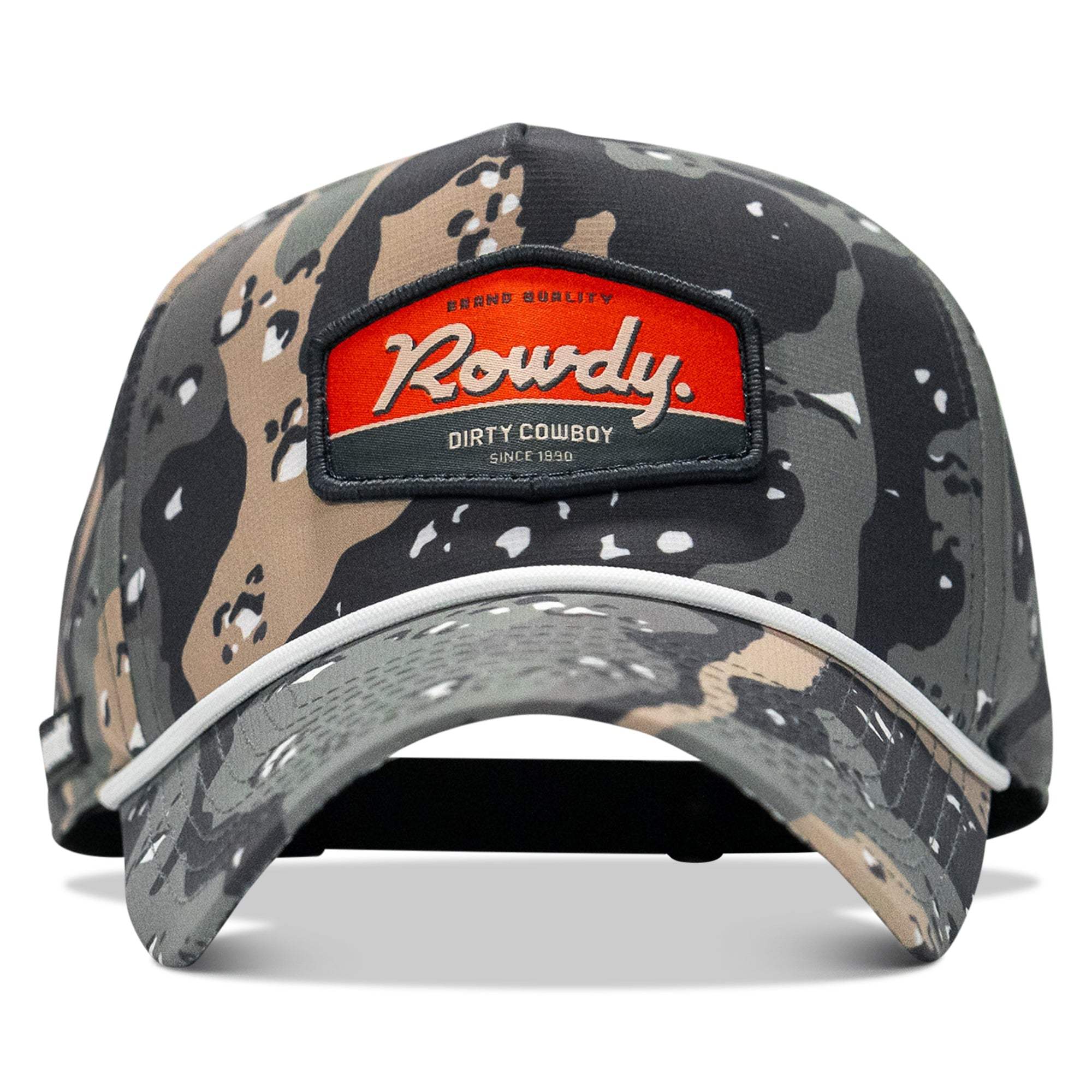 Rowdy Dirty Cowboy Patch Weekender Snapback