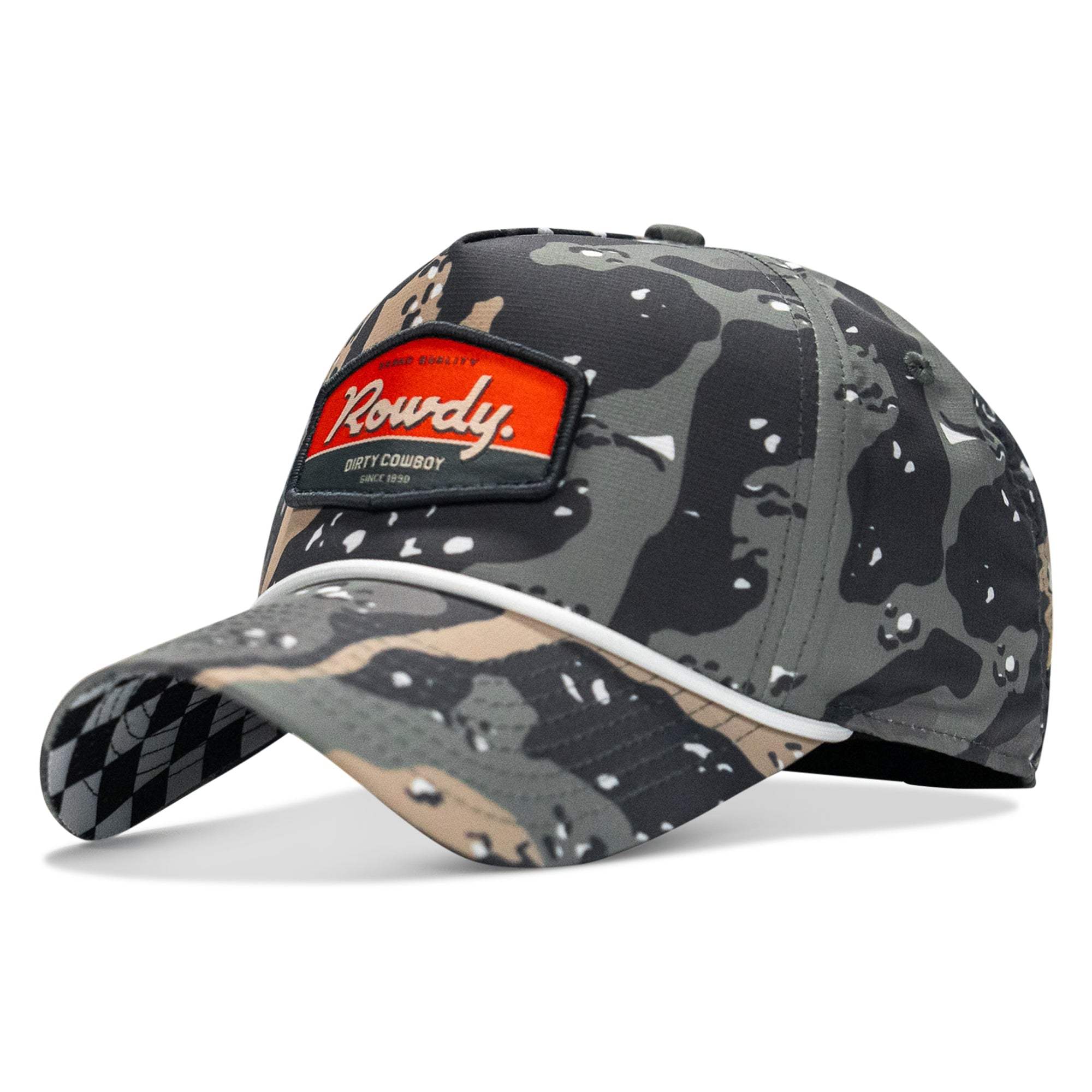 Rowdy Dirty Cowboy Patch Weekender Snapback - Image 2