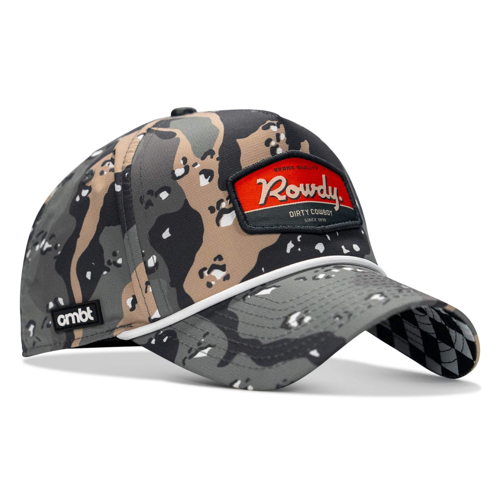 Rowdy Dirty Cowboy Patch Weekender Snapback - Image 3