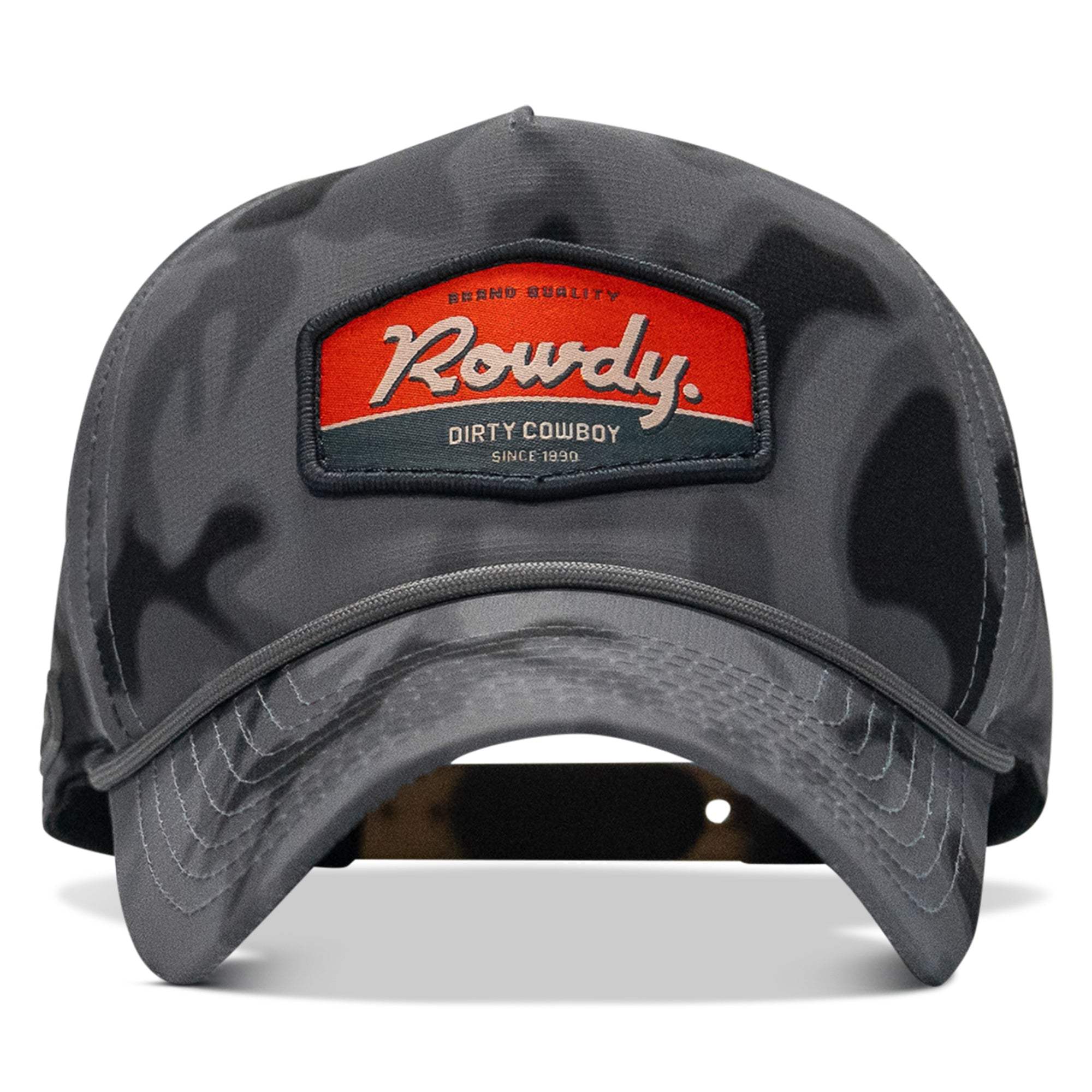 Rowdy Dirty Cowboy Patch Weekender Snapback - Image 6