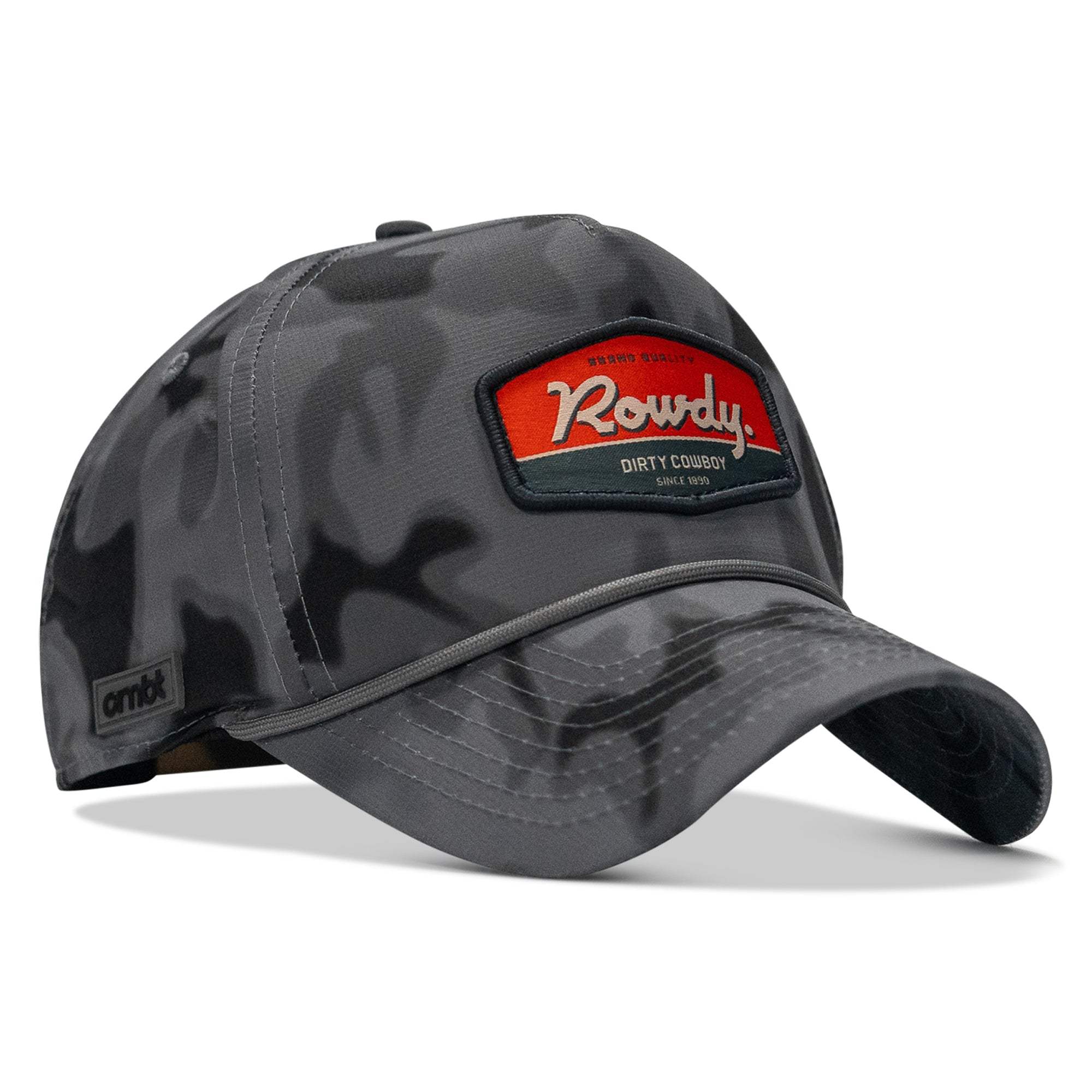 Rowdy Dirty Cowboy Patch Weekender Snapback - Image 8